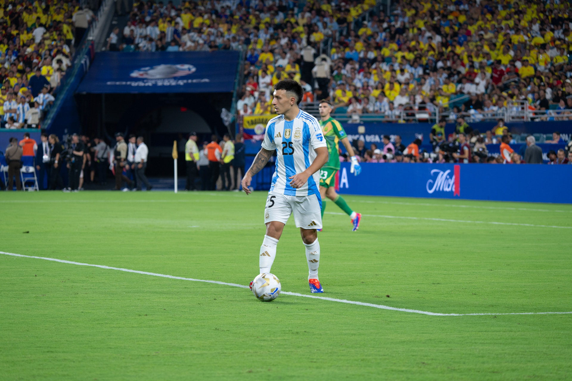 Colombia vs. Argentina — Copa América Final, 2024. In a historic showdown, Colombia battled Argentina in a thrilling final that captured the passion of an entire continent. A match defined by intensity, resilience, and heart, showcasing Colombia’s strength and determination on one of the biggest stages in world football.