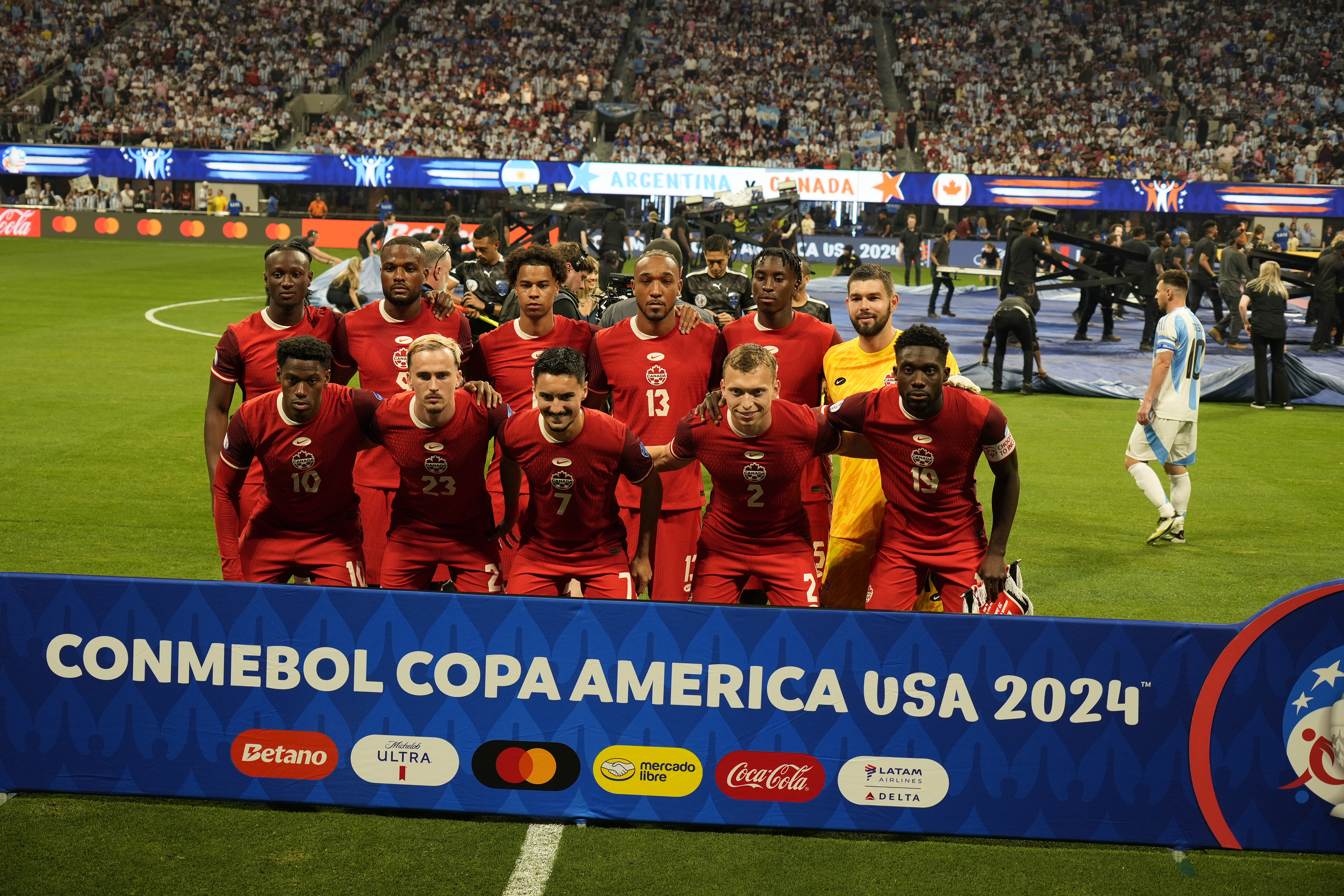 Canada vs. Argentina — Copa América Opening Match, 2024. The tournament kicked off with a high-intensity clash as Canada faced reigning world champions Argentina. A night charged with energy, passion, and anticipation, setting the tone for a competition filled with talent, pride, and unforgettable moments on the continental stage.