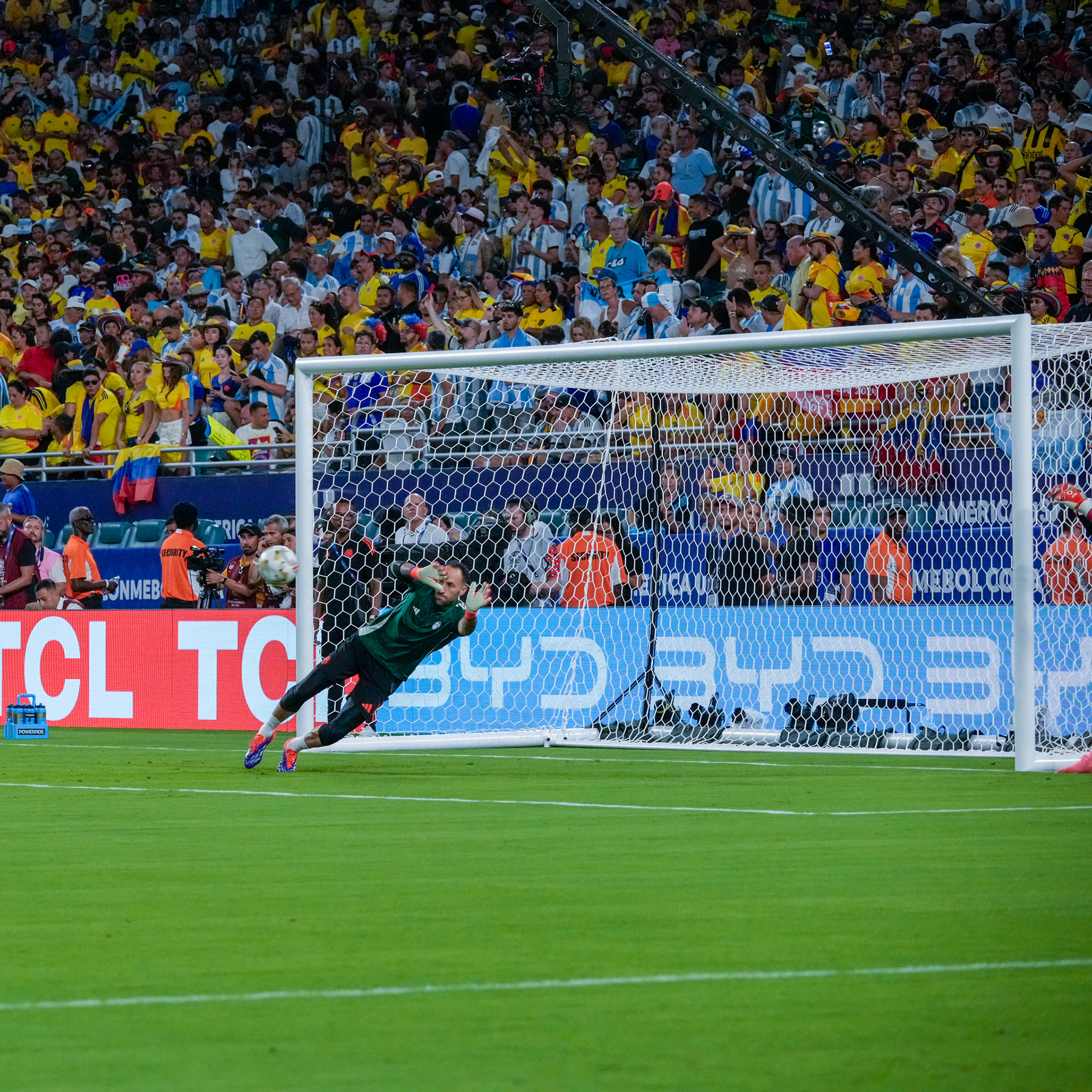 Colombia vs. Argentina — Copa América Final, 2024. In a historic showdown, Colombia battled Argentina in a thrilling final that captured the passion of an entire continent. A match defined by intensity, resilience, and heart, showcasing Colombia’s strength and determination on one of the biggest stages in world football.