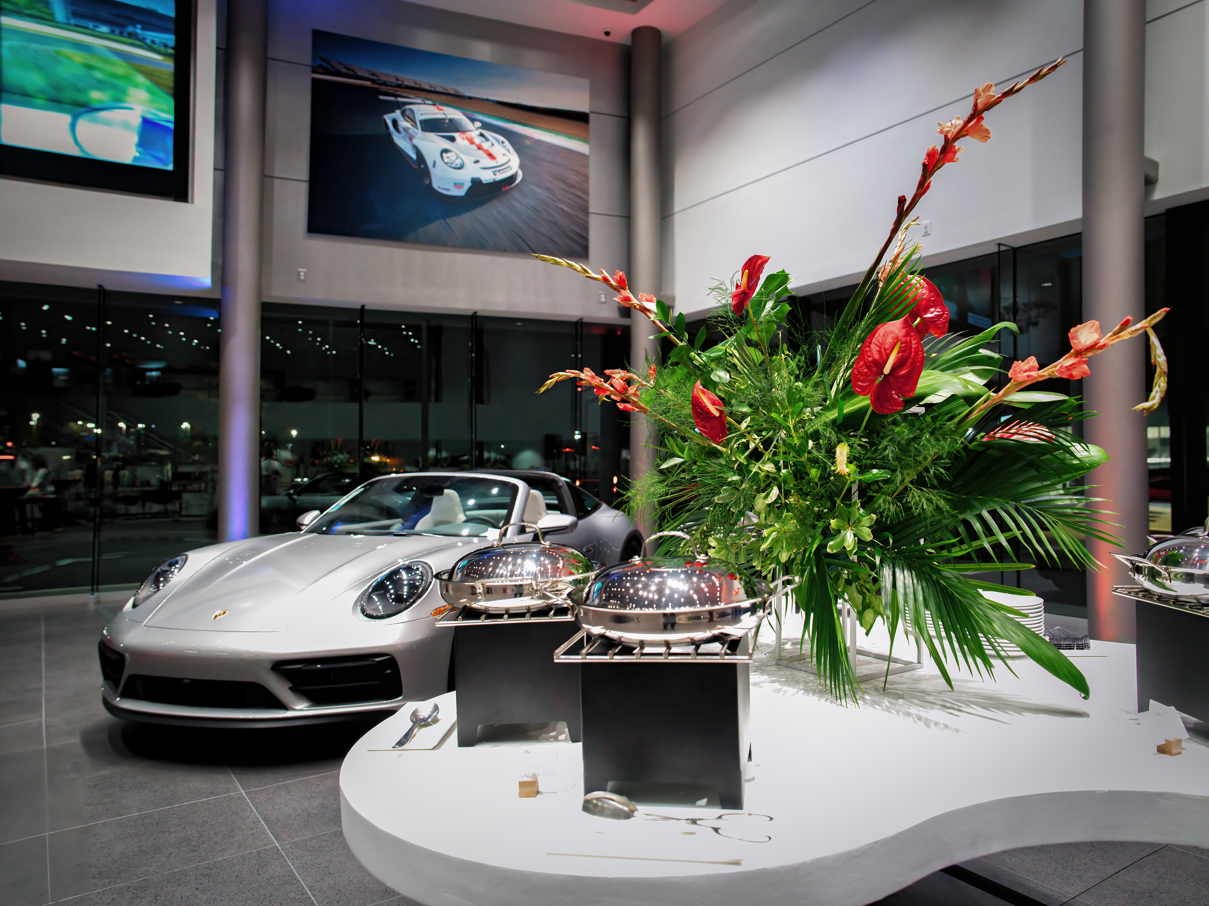 Key ingredients Catering behind an unforgettable night. Porsche Annual Event — November 6, 2025. A perfect blend of elegance, flavor, and precision — just like the vehicles themselves. Proud to be part of this remarkable celebration.