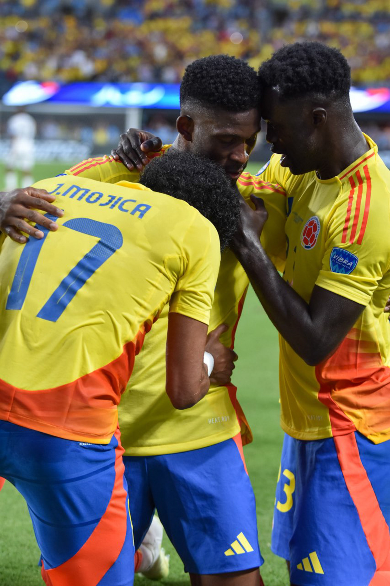Colombia vs. Uruguay — Copa América Semifinal, 2024. A fierce battle under the lights, where intensity and character defined every minute. Colombia faced Uruguay in a hard-fought semifinal marked by passion, tactical discipline, and unwavering determination — a performance that reflected the heart of a nation dreaming of the final stage.