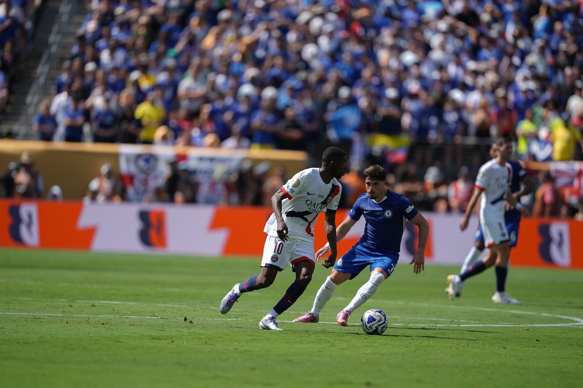 (SPO) Medal Ceremony for Players of Chelsea and PSG: FIFA Club World Cup 2925. July 13, 2025, New Jersey, USA: Medal Ceremony of finalists of FIFA Club World Cup 2025 presented by US President Donald Trump and FIFA President Gianni Infantino after soccer match between Chelsea and PSG valid for the finals of FIFA Club World Cup 2025 at MetLife stadium in New Jersey. Chelsea won 3-0.