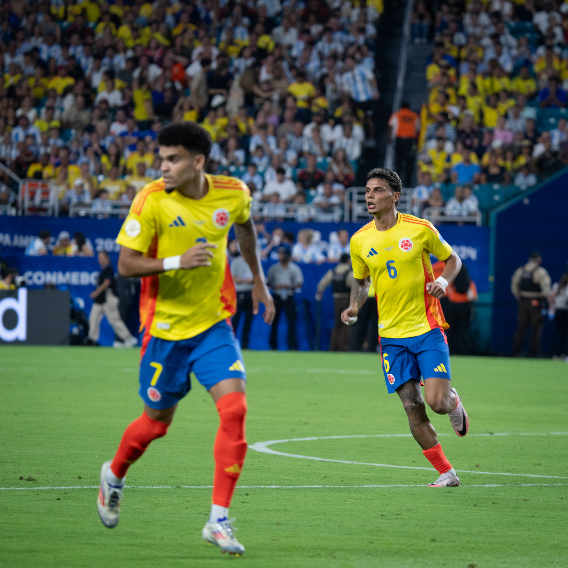 Colombia vs. Argentina — Copa América Final, 2024. In a historic showdown, Colombia battled Argentina in a thrilling final that captured the passion of an entire continent. A match defined by intensity, resilience, and heart, showcasing Colombia’s strength and determination on one of the biggest stages in world football.