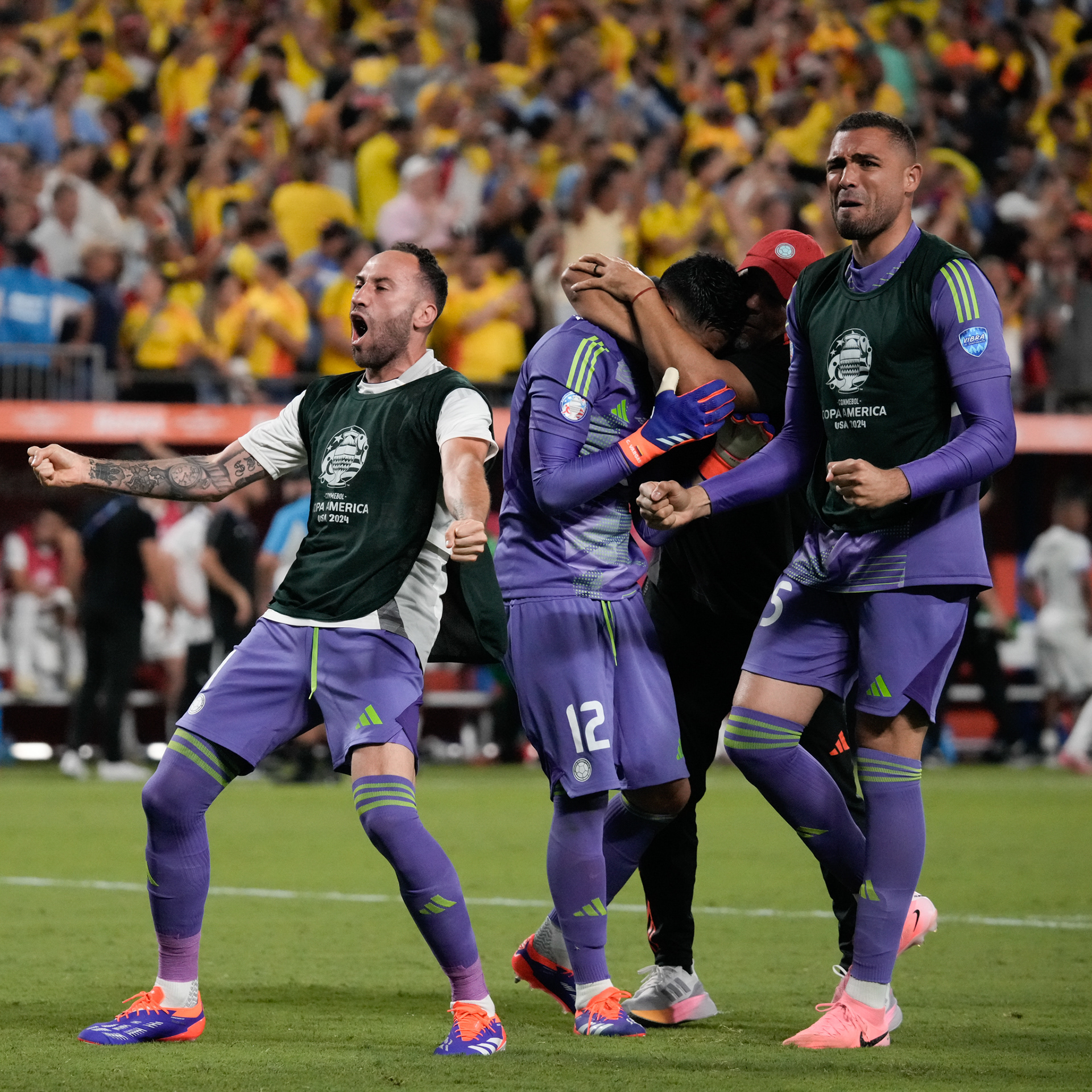 Colombia vs. Uruguay — Copa América Semifinal, 2024. A fierce battle under the lights, where intensity and character defined every minute. Colombia faced Uruguay in a hard-fought semifinal marked by passion, tactical discipline, and unwavering determination — a performance that reflected the heart of a nation dreaming of the final stage.