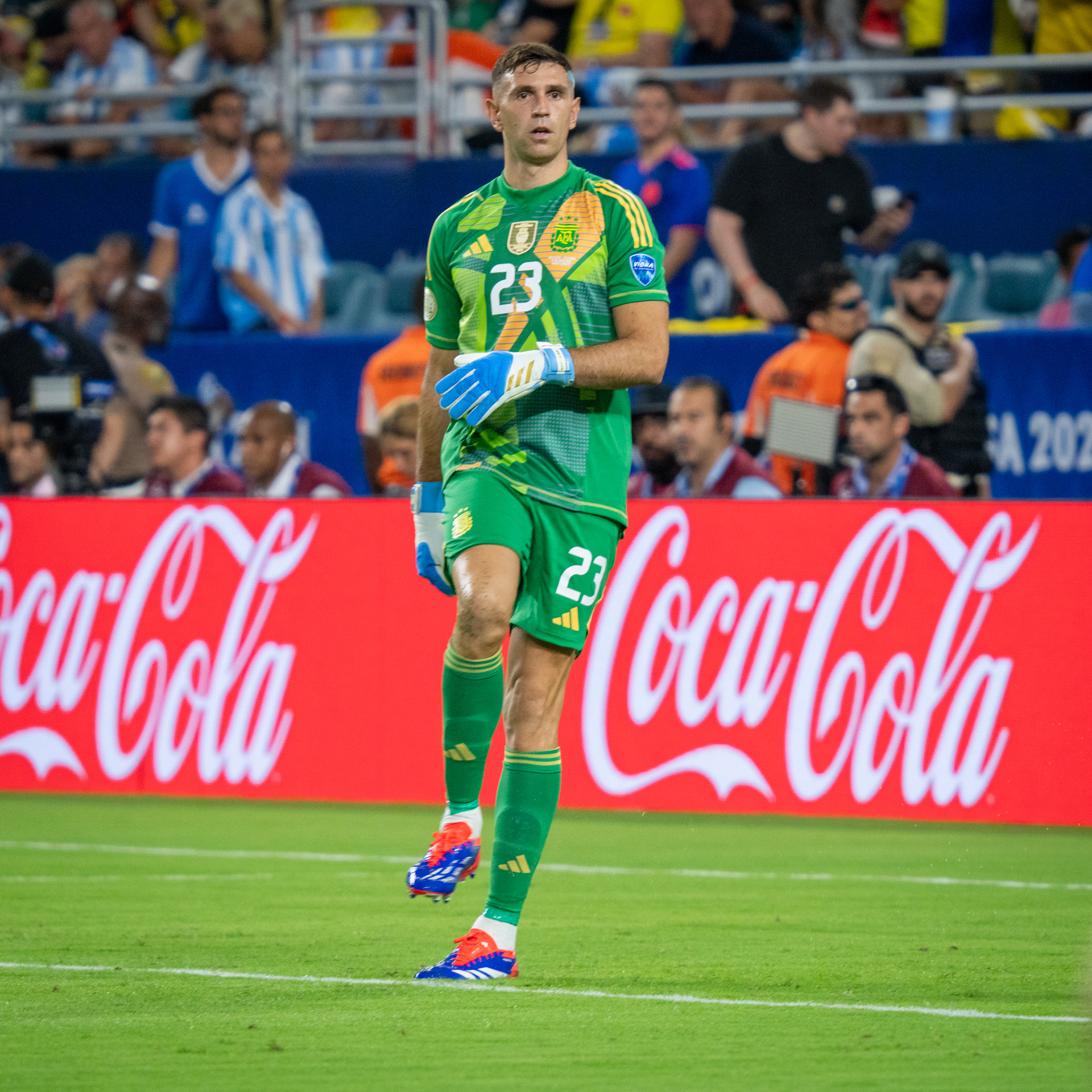 Colombia vs. Argentina — Copa América Final, 2024. In a historic showdown, Colombia battled Argentina in a thrilling final that captured the passion of an entire continent. A match defined by intensity, resilience, and heart, showcasing Colombia’s strength and determination on one of the biggest stages in world football.
