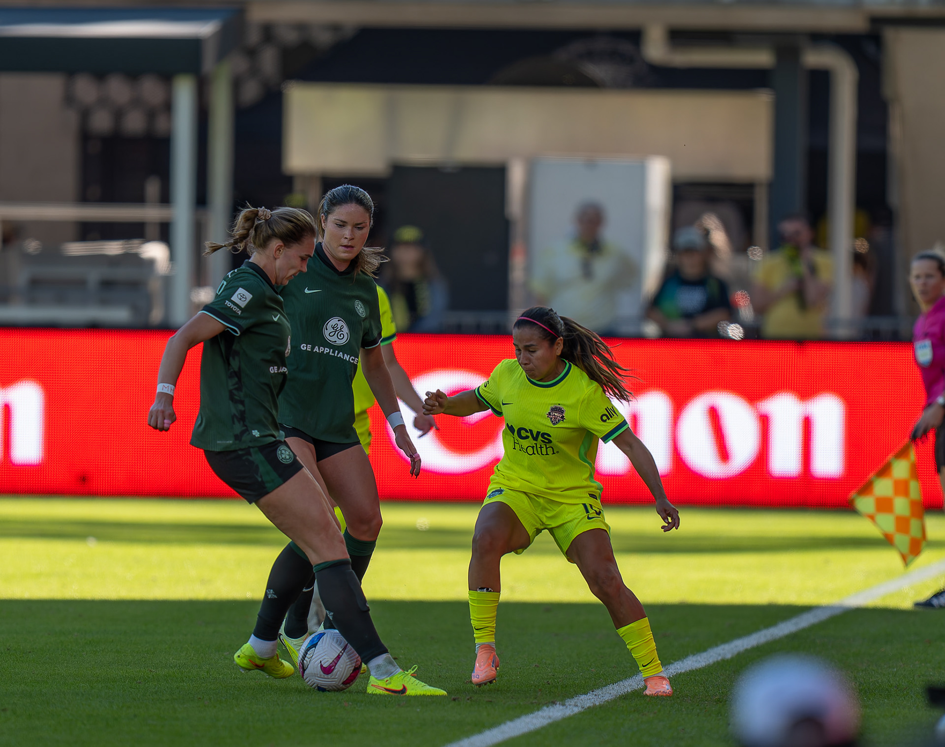 Quarterfinals of the NWSL 2025, November 8, 2025 – Washington Spirit vs. Racing Louisville ended 1-1. Washington Spirit won 3-1 on penalties.