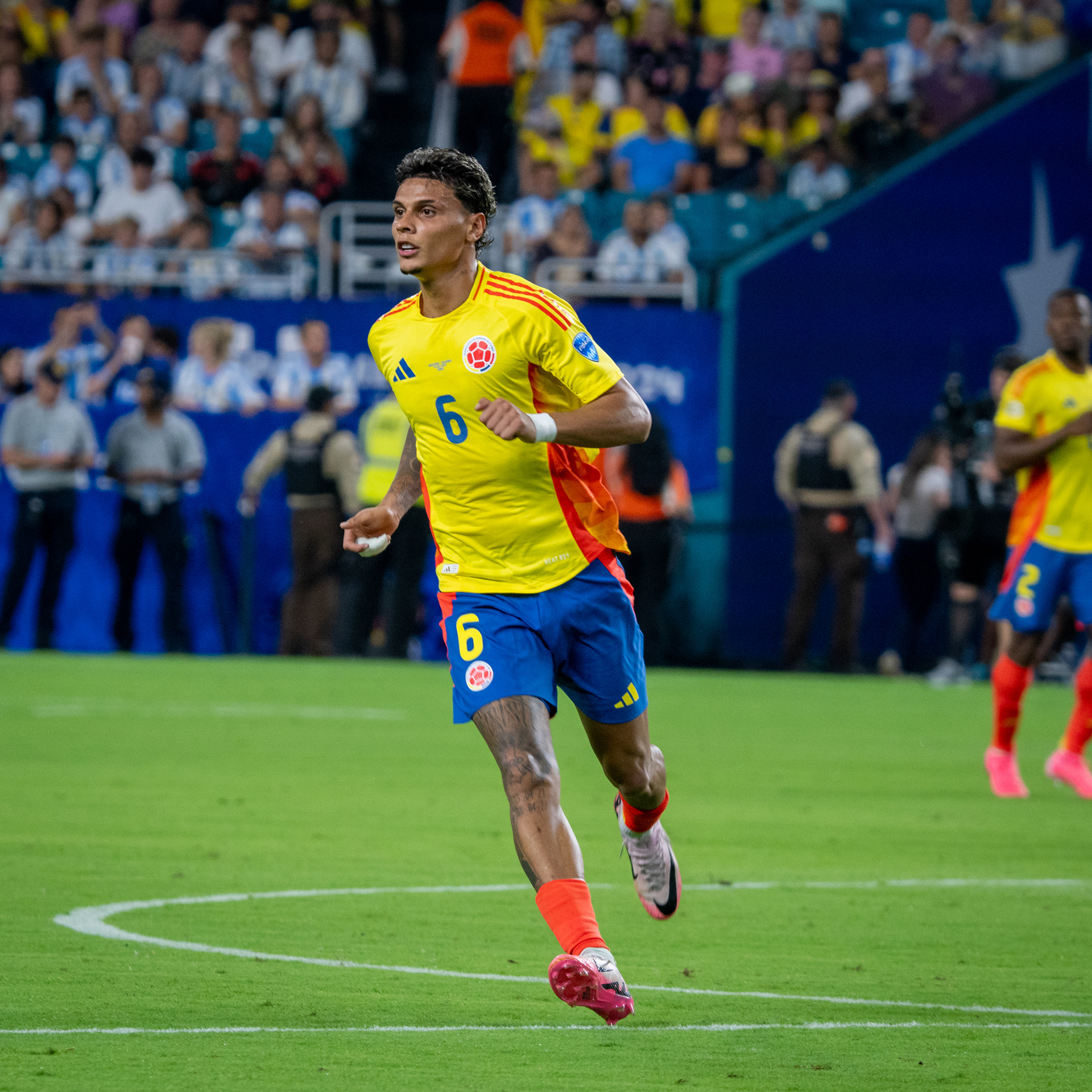 Colombia vs. Argentina — Copa América Final, 2024. In a historic showdown, Colombia battled Argentina in a thrilling final that captured the passion of an entire continent. A match defined by intensity, resilience, and heart, showcasing Colombia’s strength and determination on one of the biggest stages in world football.
