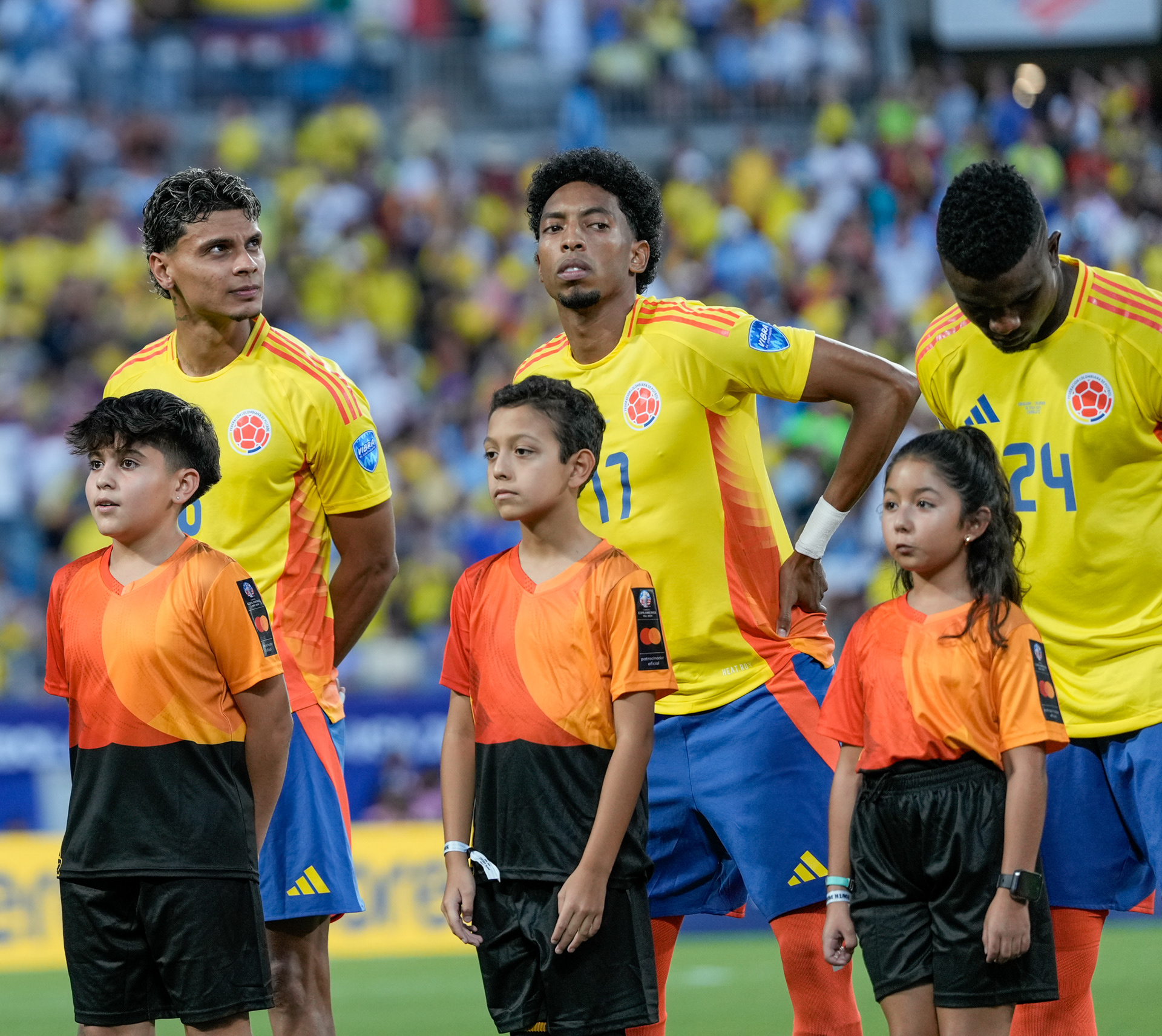 Colombia vs. Uruguay — Copa América Semifinal, 2024. A fierce battle under the lights, where intensity and character defined every minute. Colombia faced Uruguay in a hard-fought semifinal marked by passion, tactical discipline, and unwavering determination — a performance that reflected the heart of a nation dreaming of the final stage.