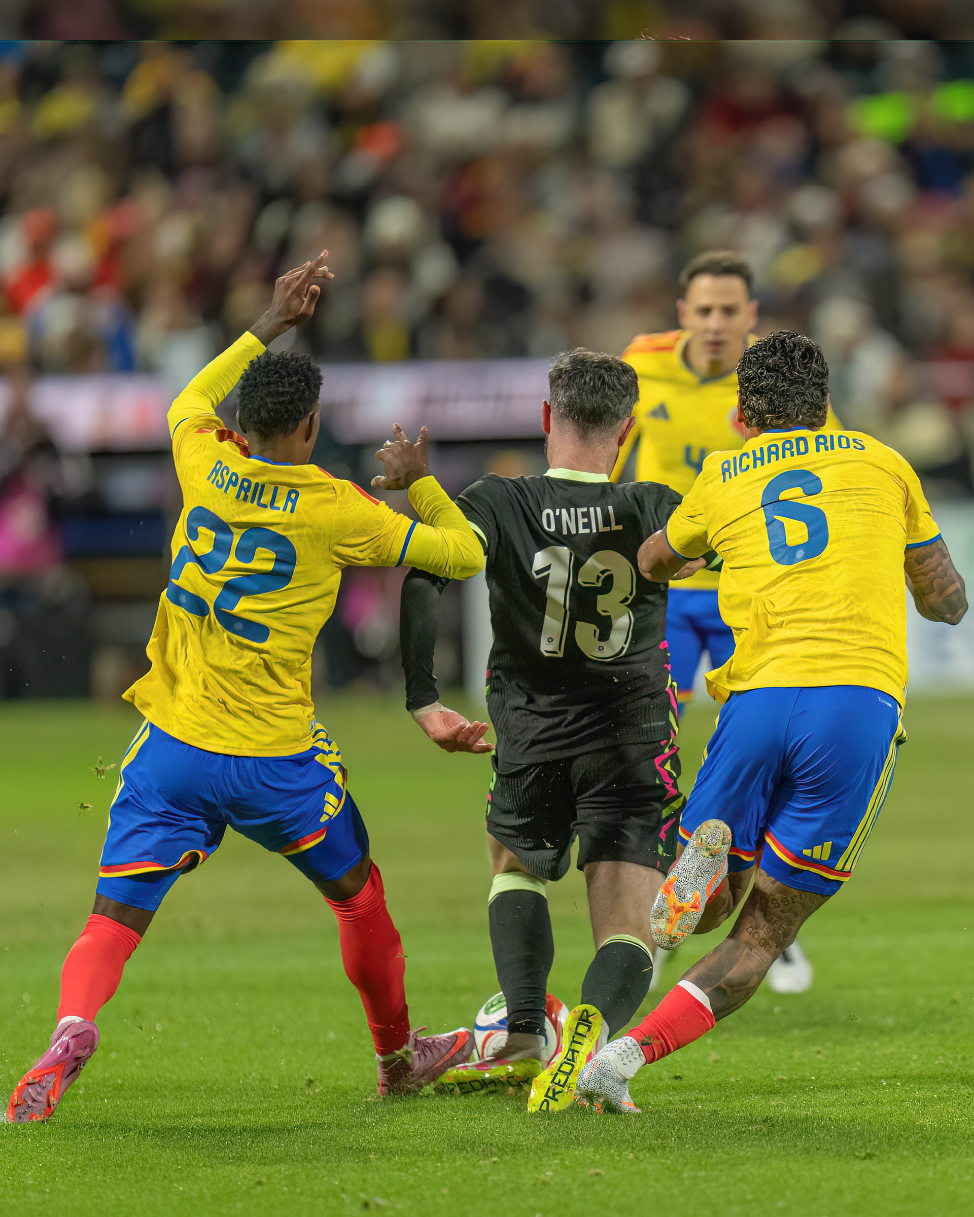 Colombia vs. Australia – International Friendly, 2025. As part of their preparation on the road to the World Cup, Colombia delivered a strong 3–0 victory over Australia. A match filled with intensity, discipline, and confidence, showcasing a team ready for the global stage.