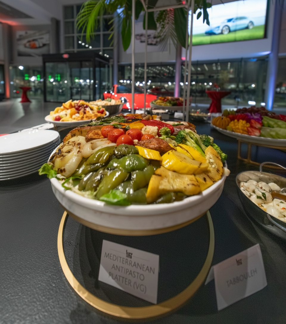 Key ingredients Catering behind an unforgettable night. Porsche Annual Event — November 6, 2025. A perfect blend of elegance, flavor, and precision — just like the vehicles themselves. Proud to be part of this remarkable celebration.