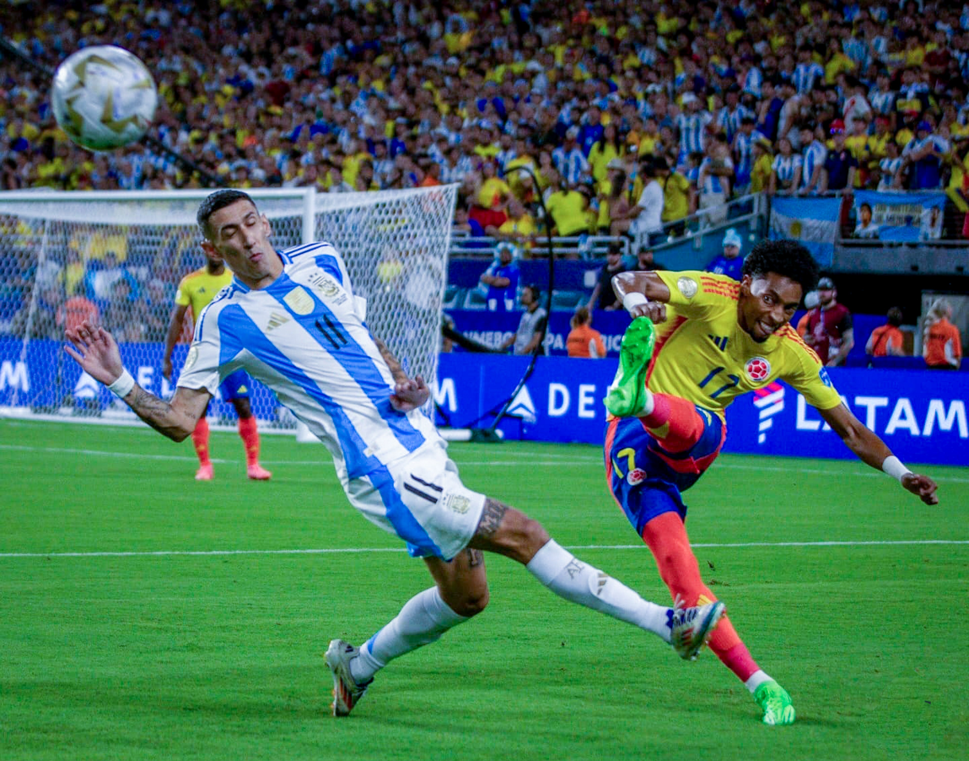 Colombia vs. Argentina — Copa América Final, 2024. In a historic showdown, Colombia battled Argentina in a thrilling final that captured the passion of an entire continent. A match defined by intensity, resilience, and heart, showcasing Colombia’s strength and determination on one of the biggest stages in world football.