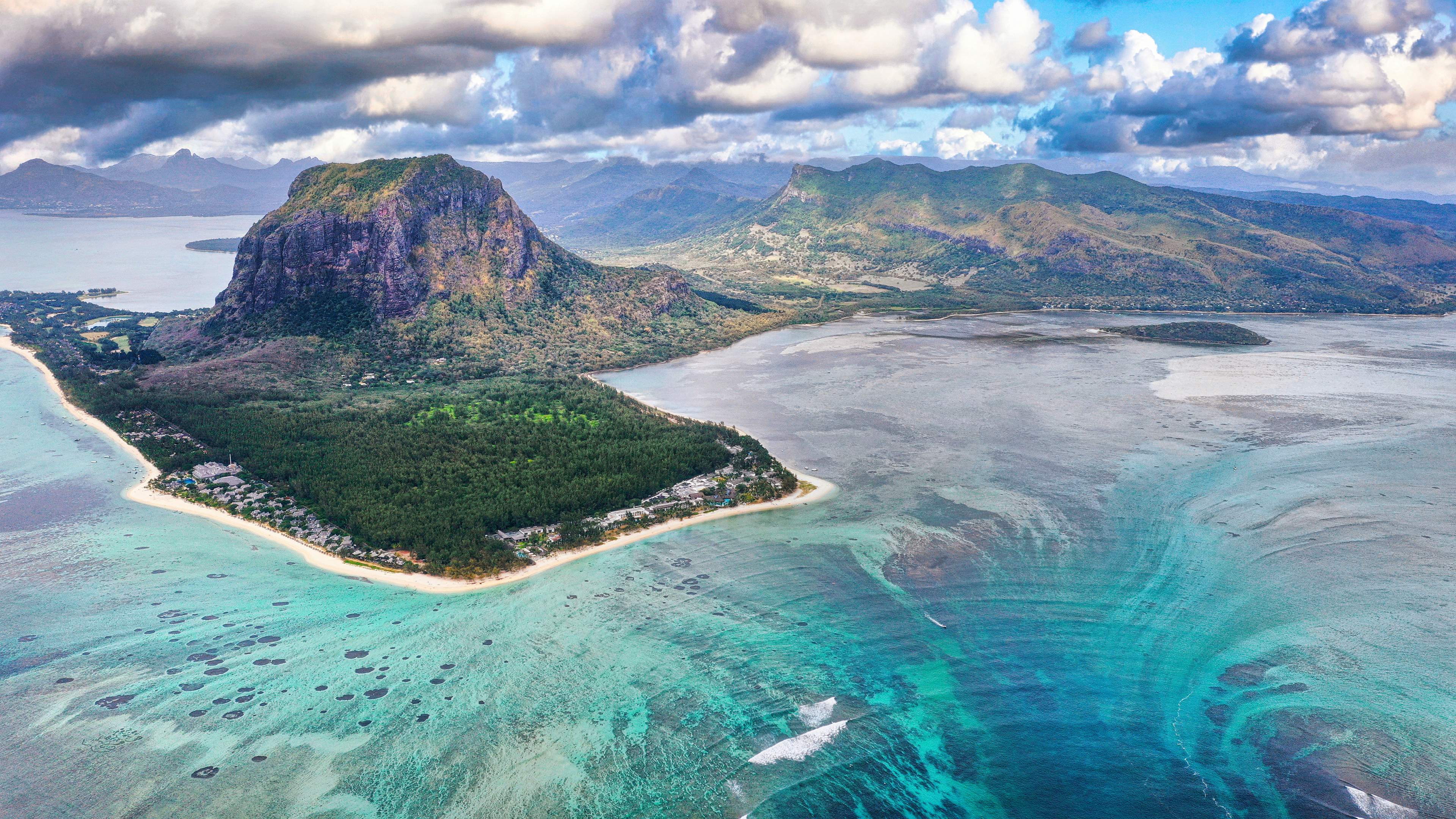 The Famous Underwater Waterfall from Le Mornes
