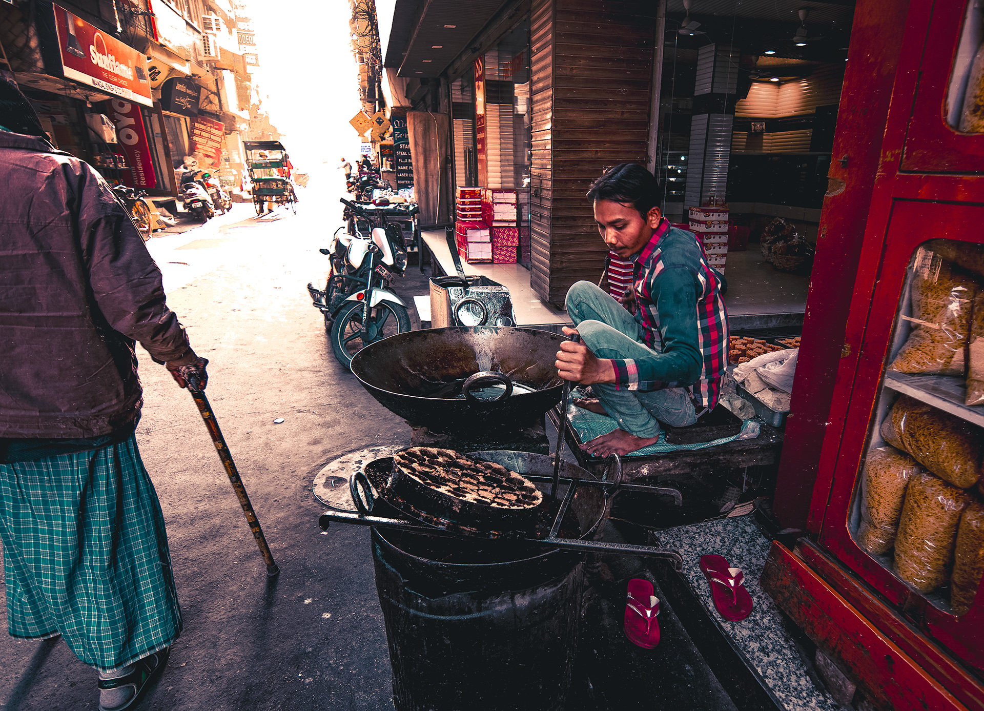 The famous Streetfood from Amritsar