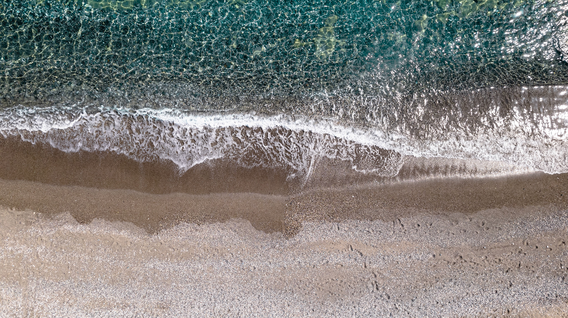 Sidonia beach from above (Psari Forada)