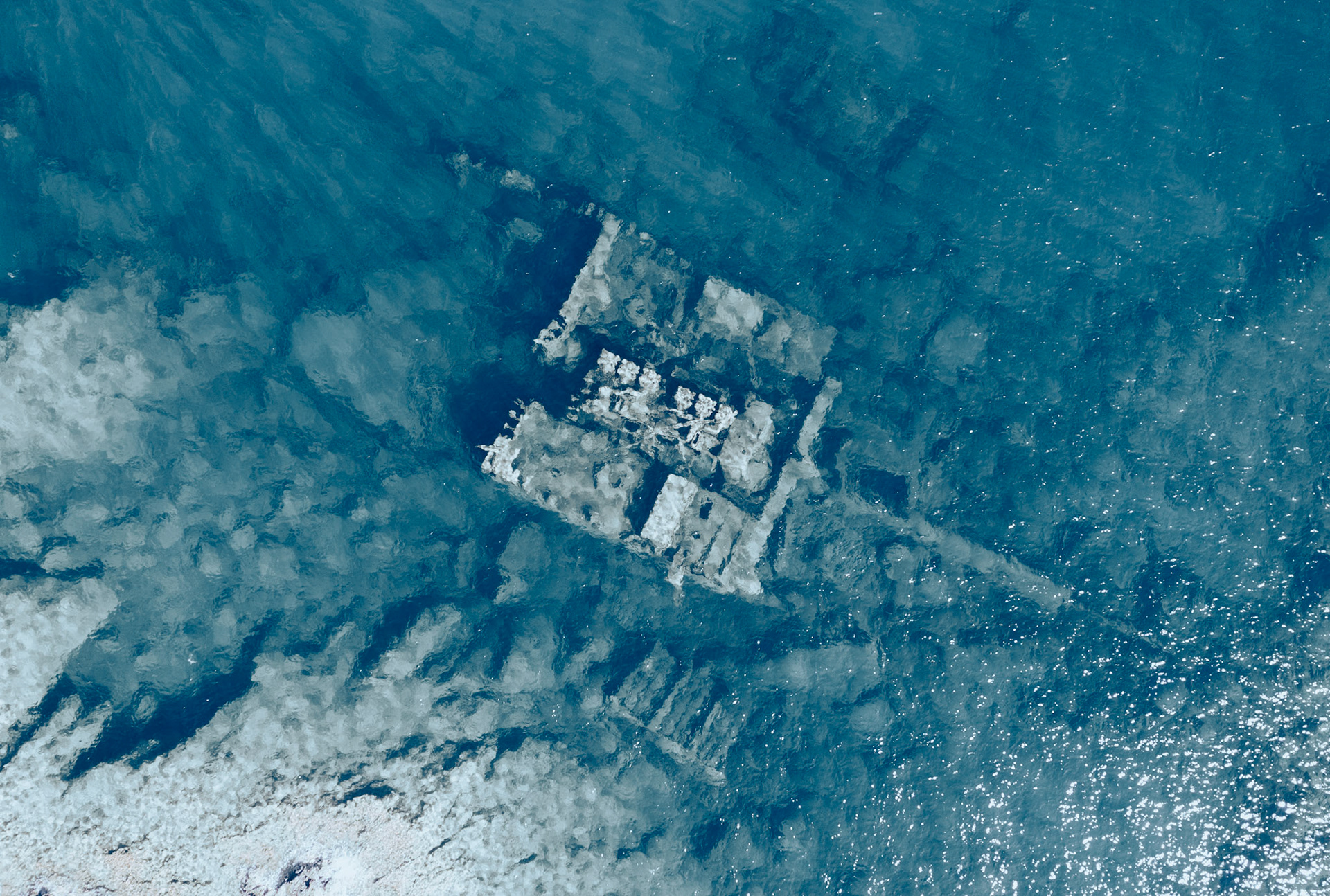 Exploring BYRON I Shipwreck @Kaloi Limenes area @SouthHeraklion Crete