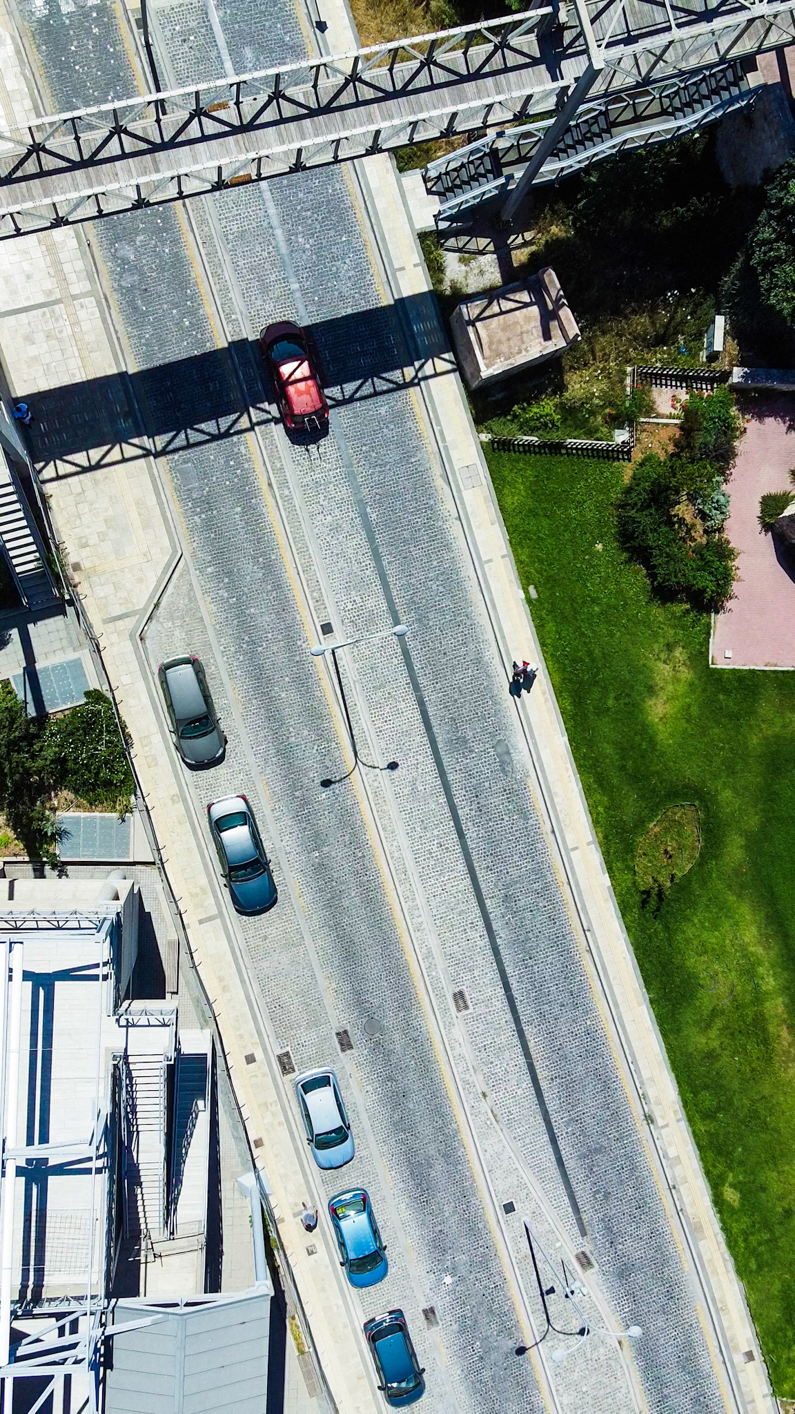 Road in front of heraklion Cultural Center