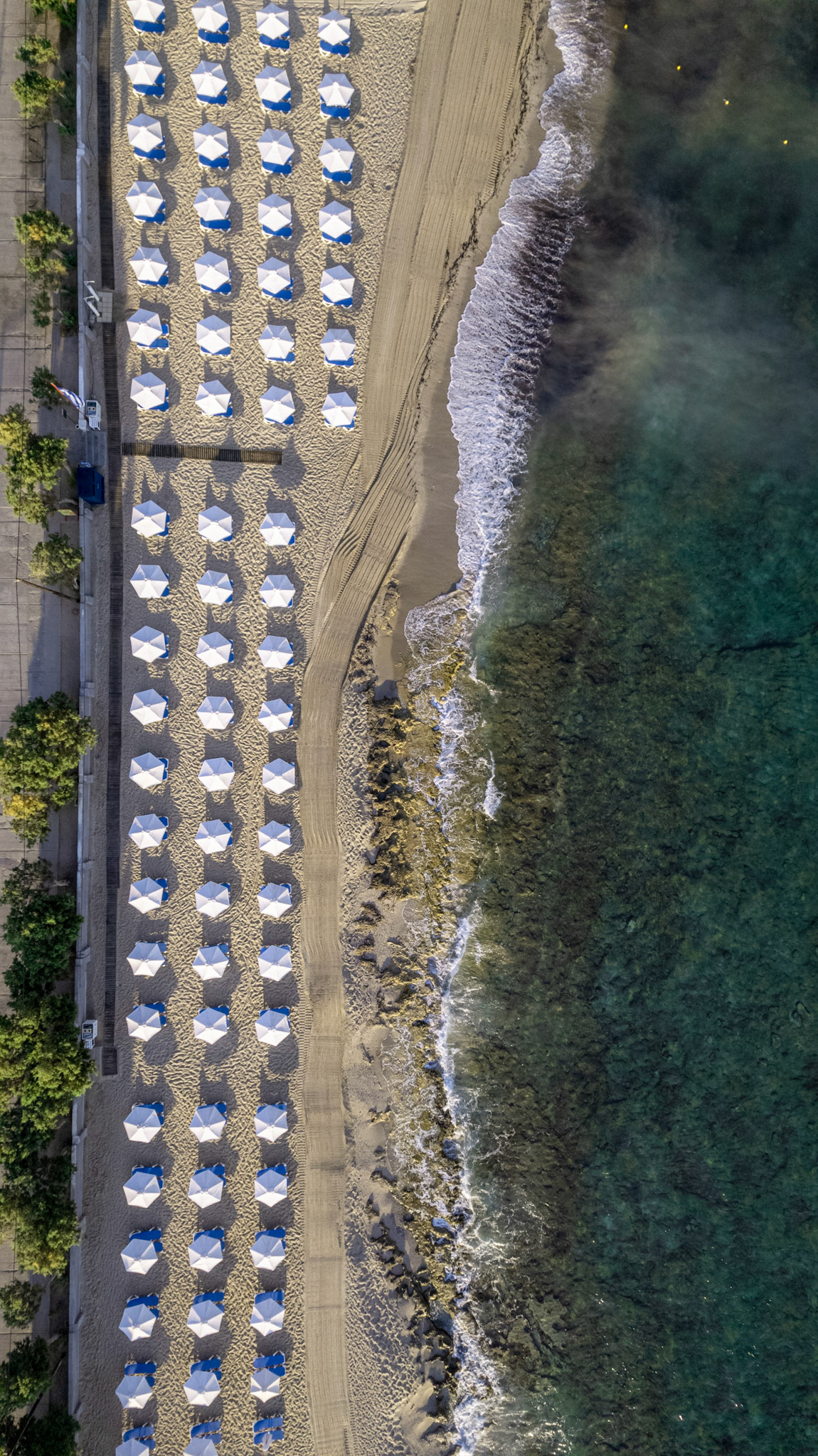 beach in Anisaras Crete