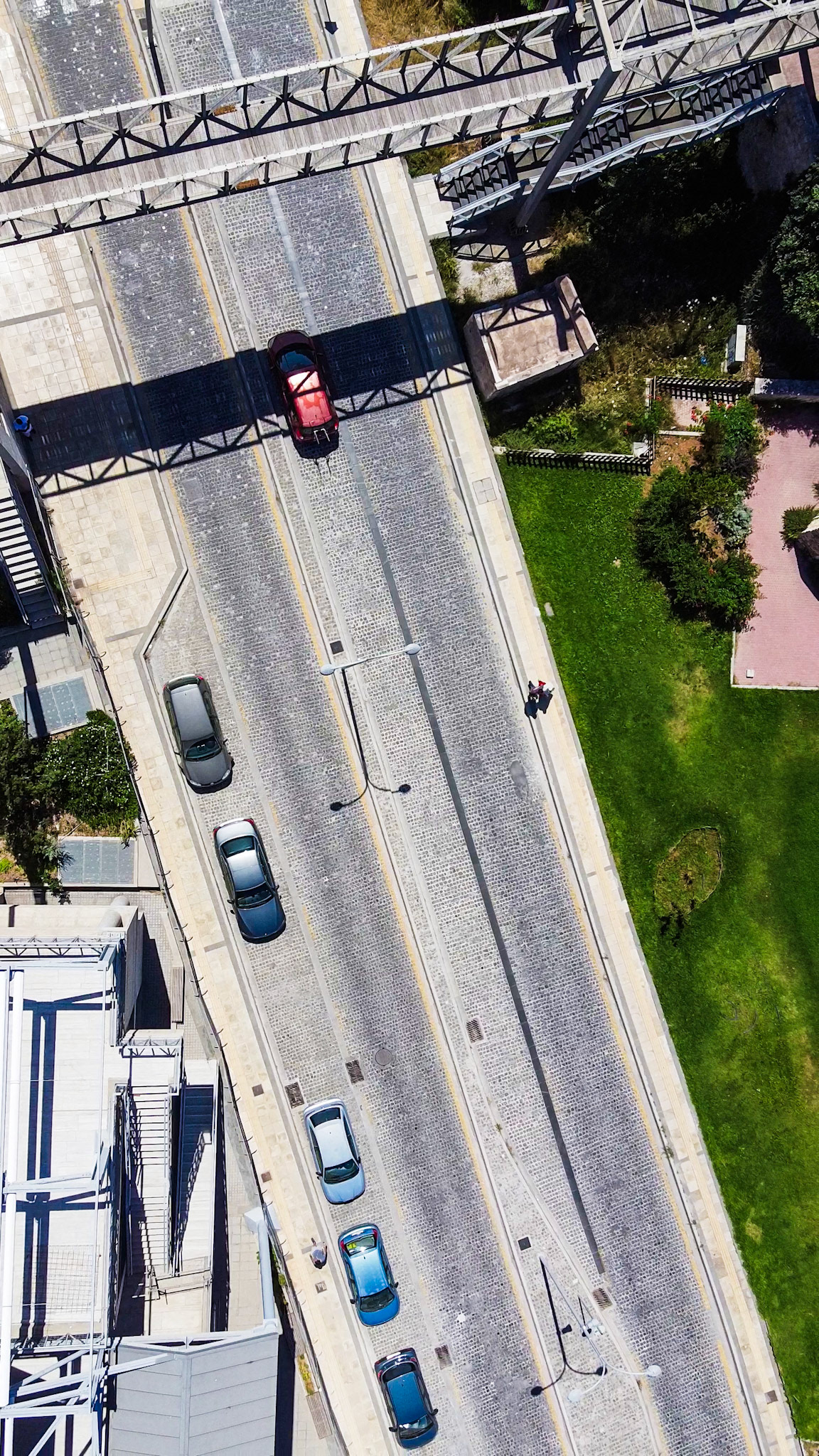 Road in front of heraklion Cultural Center