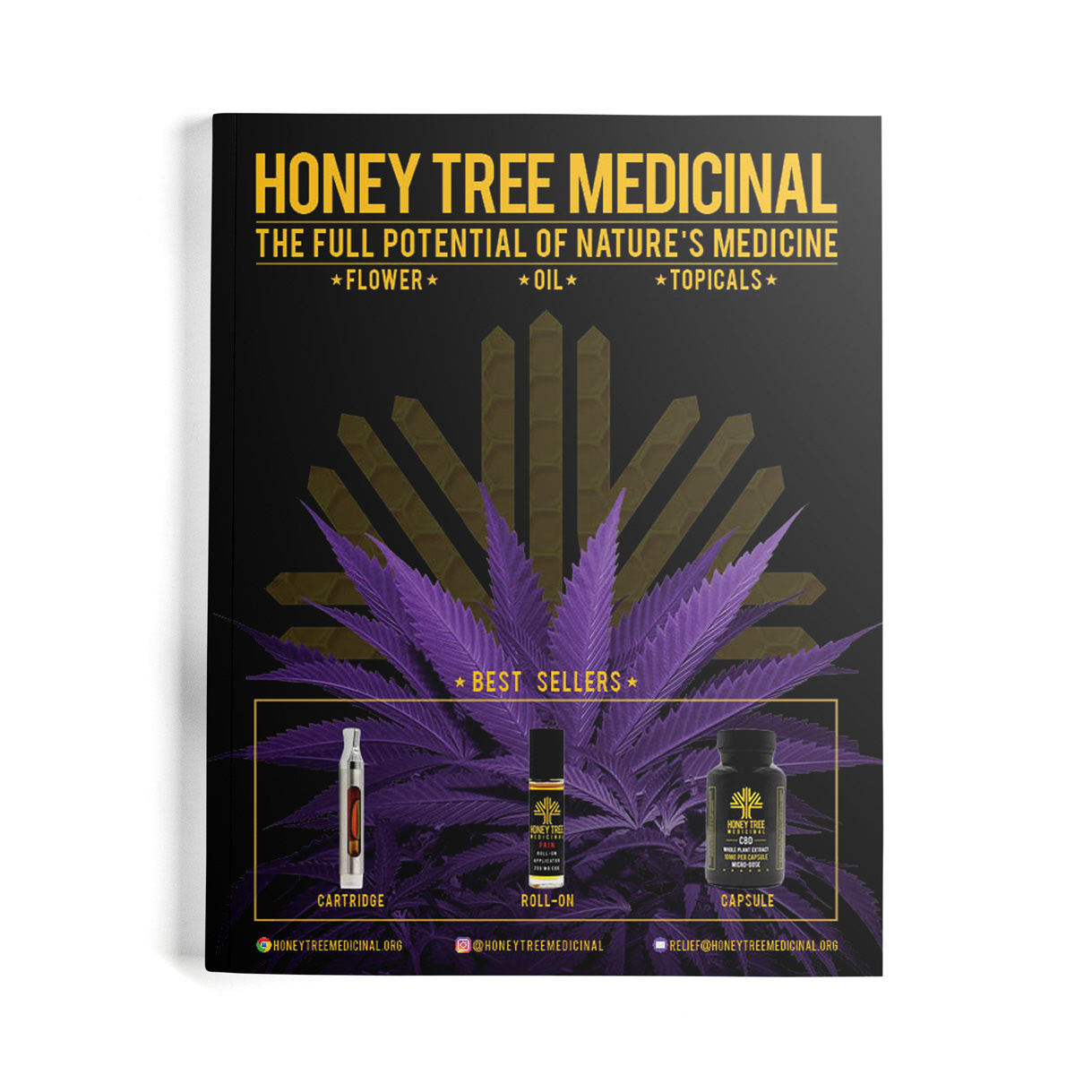 Gwosts Magazine Cover Design Honey Tree Co.