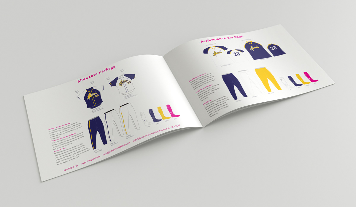 Gwosts Catalog Spread Design TheGluv Athletique