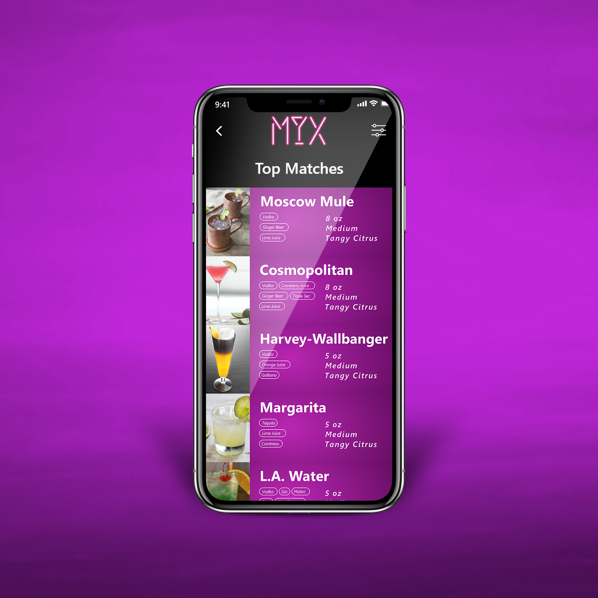 Gwosts App MYX