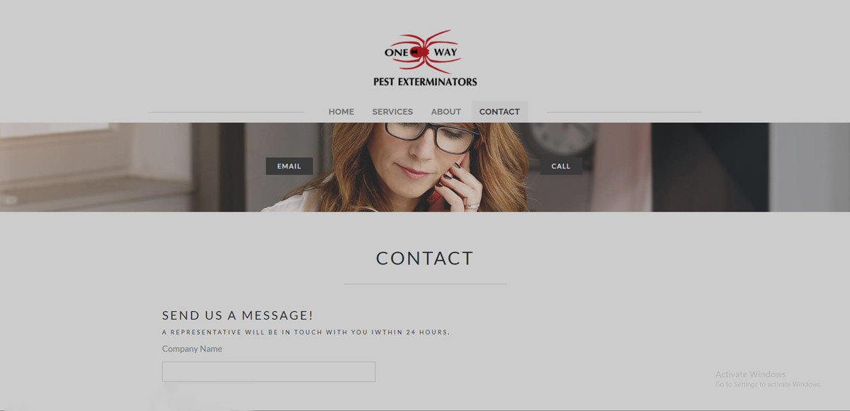 Gwosts Website One  Way Pest Exterminators