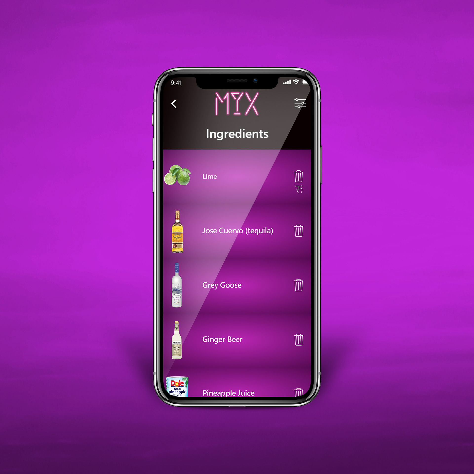 Gwosts App MYX