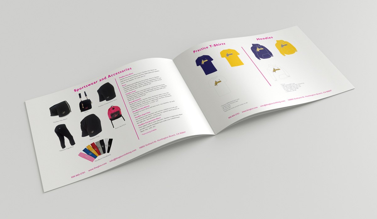 Gwosts Catalog Spread Design TheGluv Athletique