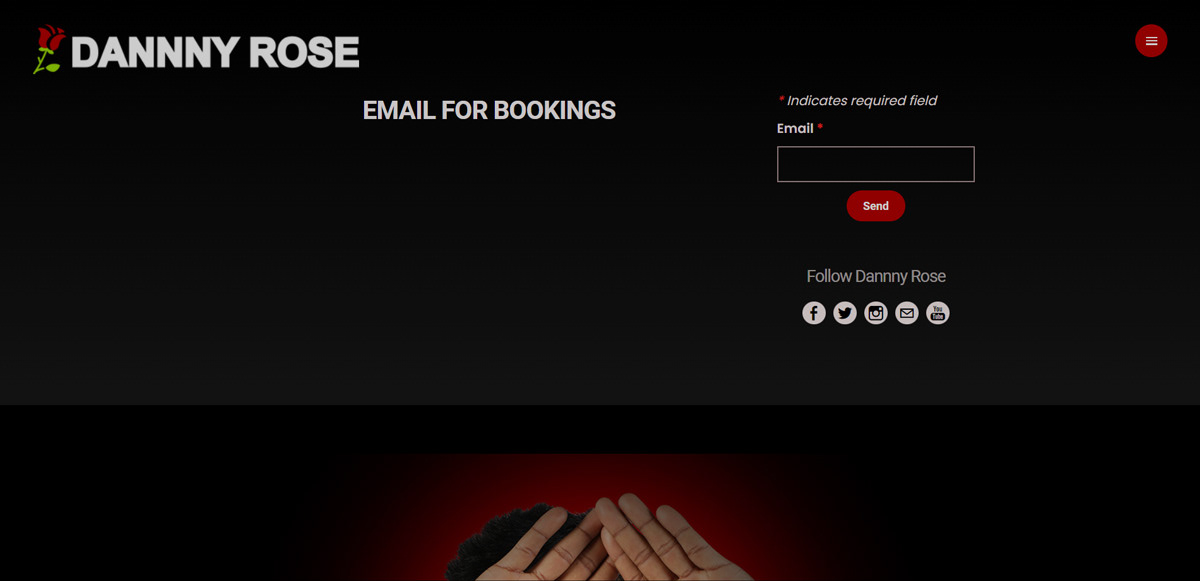 Gwosts Website Dannny Rose