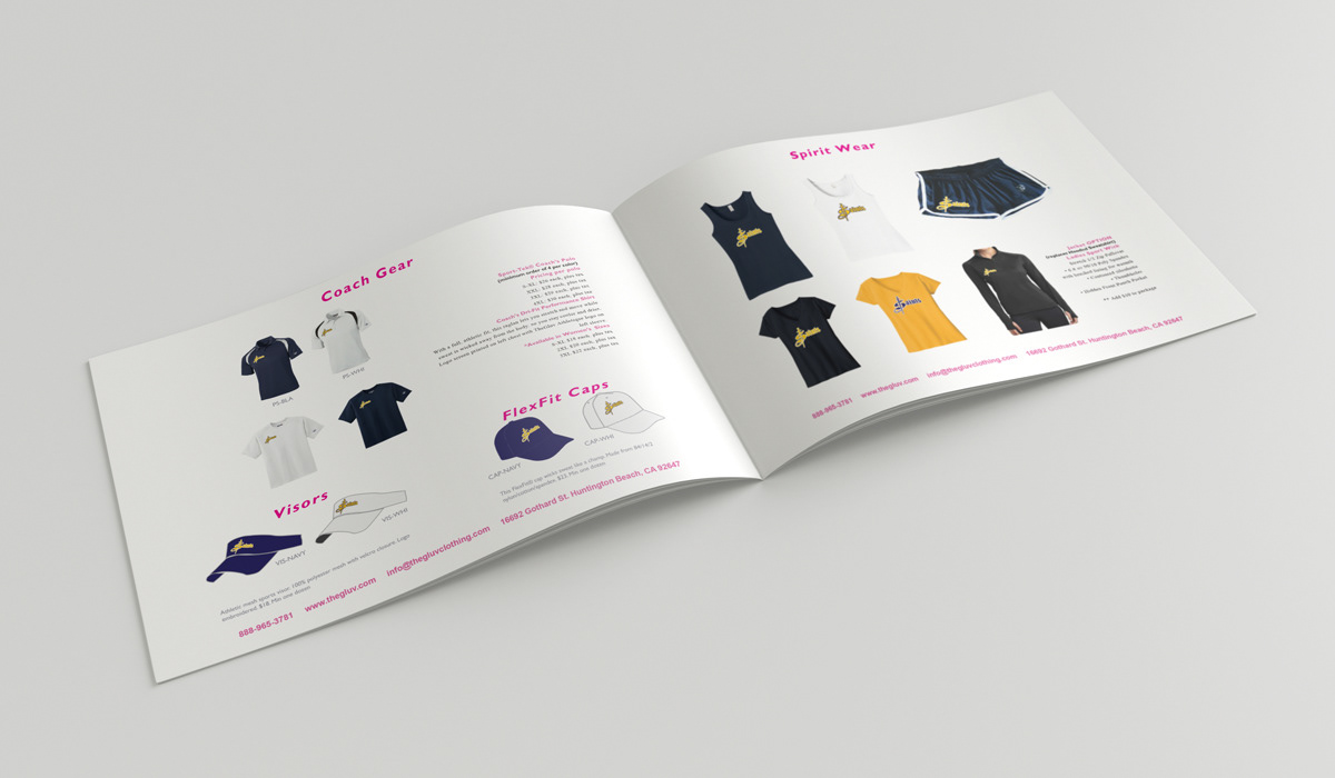 Gwosts Catalog Spread Design TheGluv Athletique