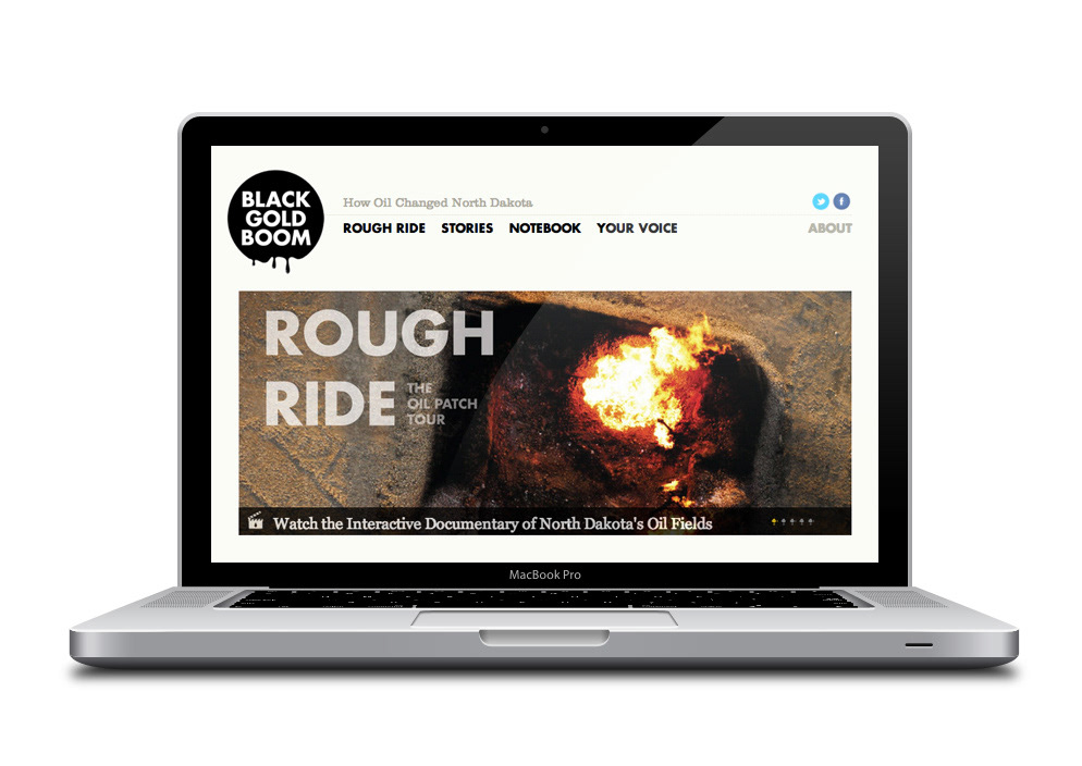 Black Gold Boom homepage
