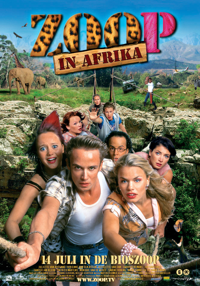 Artwork for Dutch feature film ZOOP IN AFRIKA (Zoo Rangers in Africa)