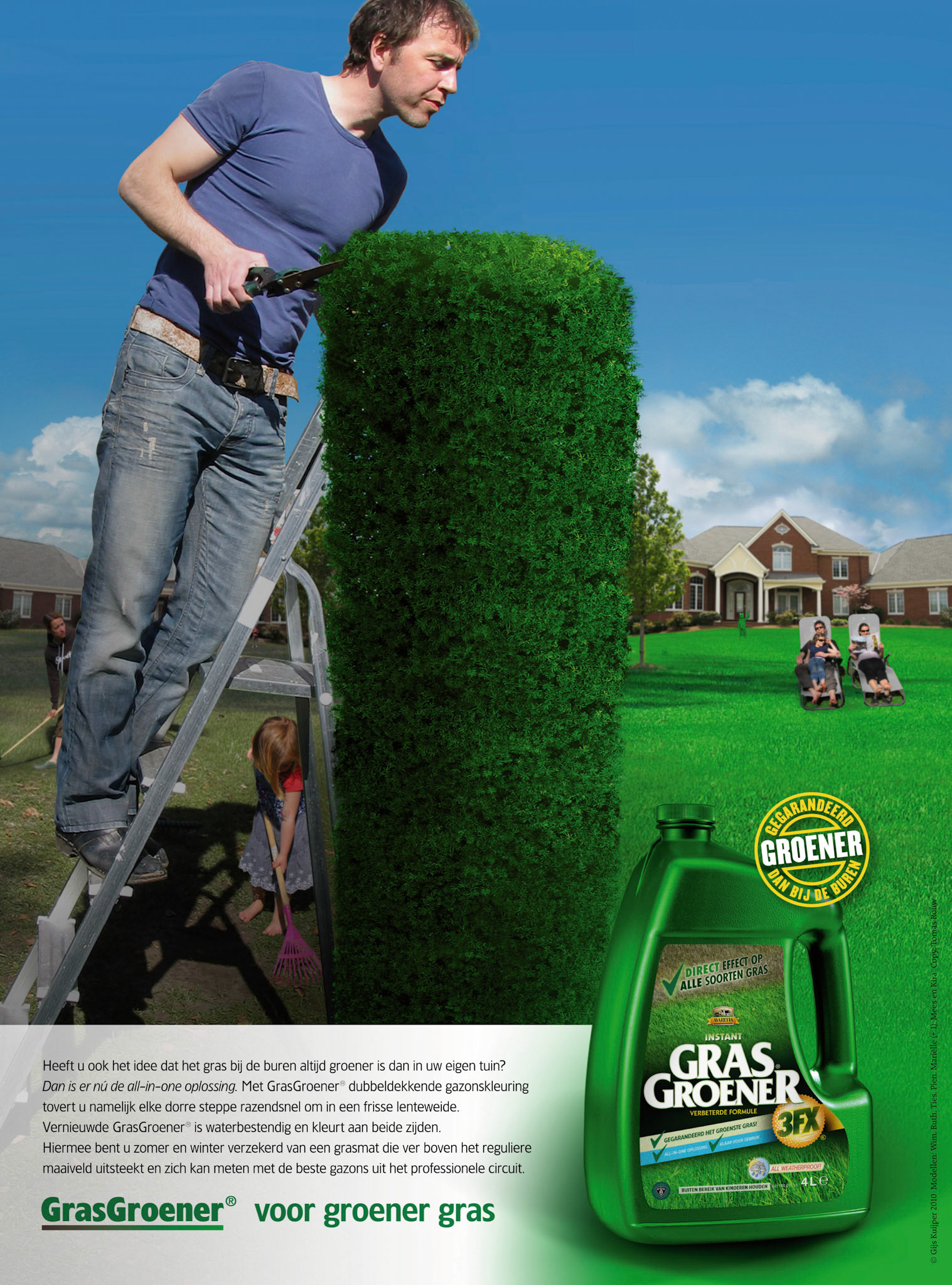 Volkskrant Magazine zat in een adverteerdersdip en gaf ontwerpers de kans een spoofadvertentie te maken, met als thema reclame...