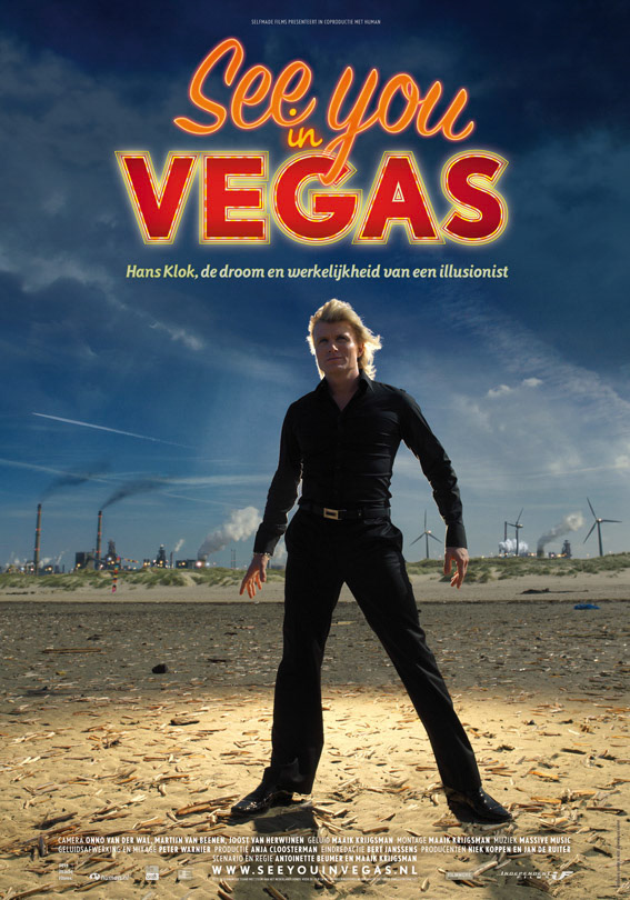 Artwork for documentary about Hans Klok © Ontwerp / Design: Gijs Kuijper