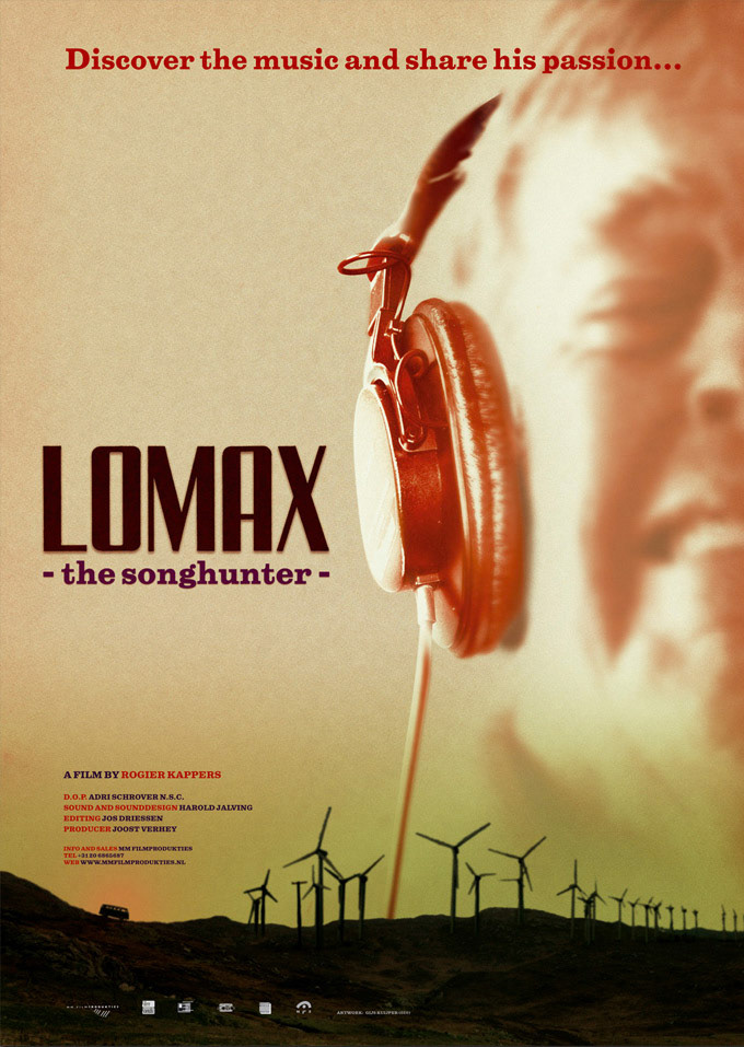 Artwork for Dutch documentary LOMAX THE SONGHUNTER