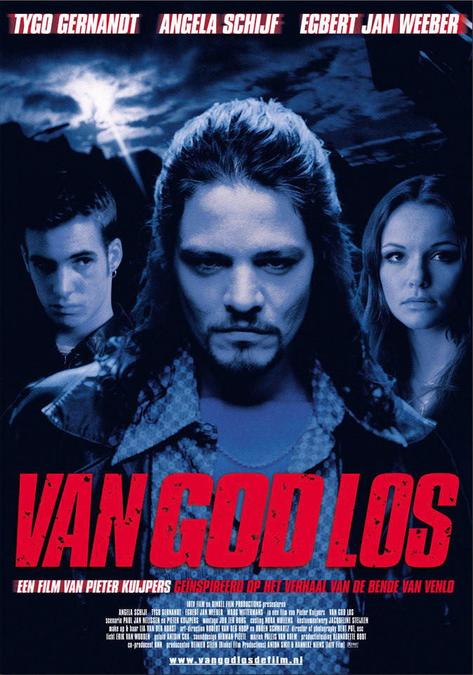 Artwork for Dutch feature film VAN GOD LOS (God Forsaken)