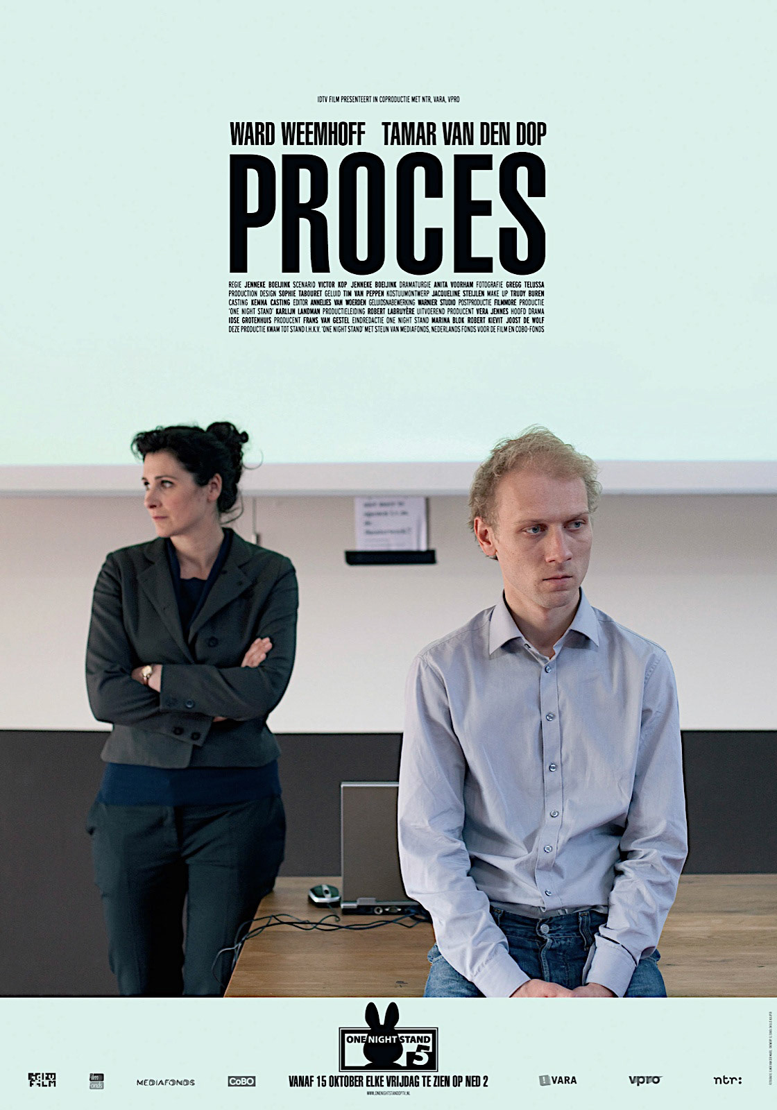 Filmposter / Artwork PROCES © Ontwerp / Design: Gijs Kuijper en El Sokol