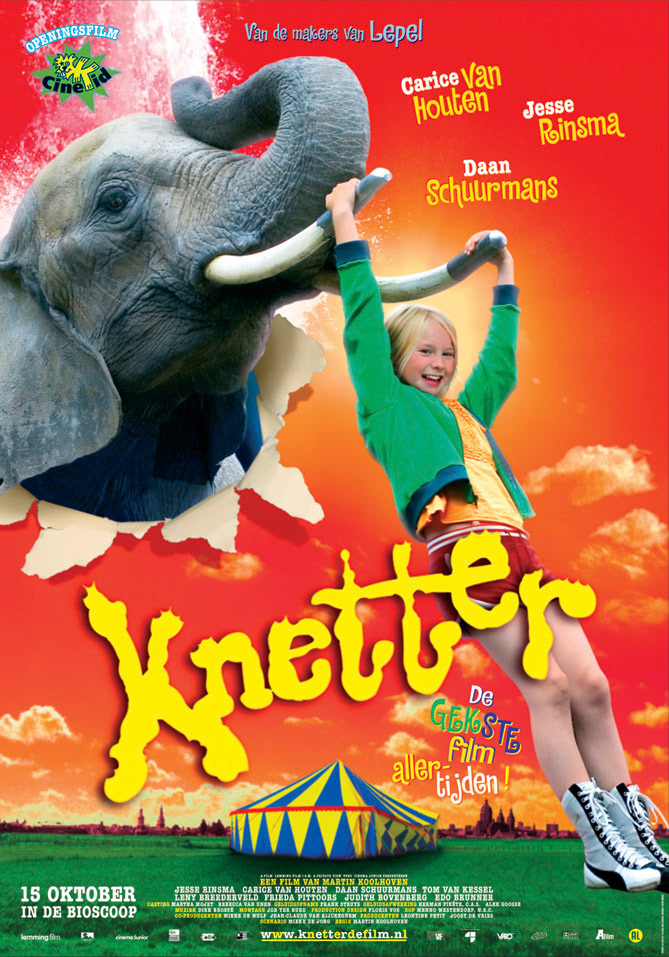 Artwork for Dutch feature film KNETTER (Bongers)
