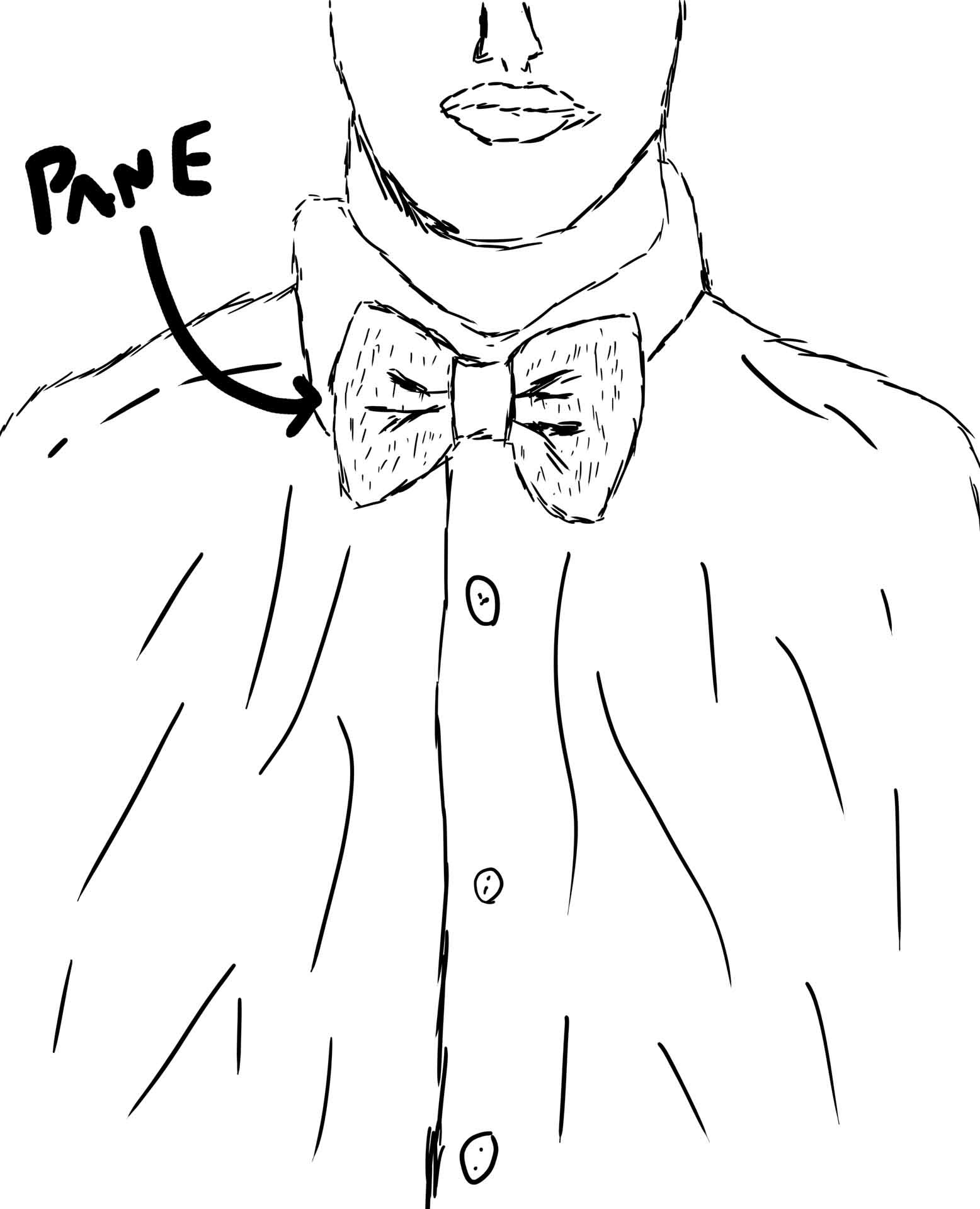 Papillon sketch