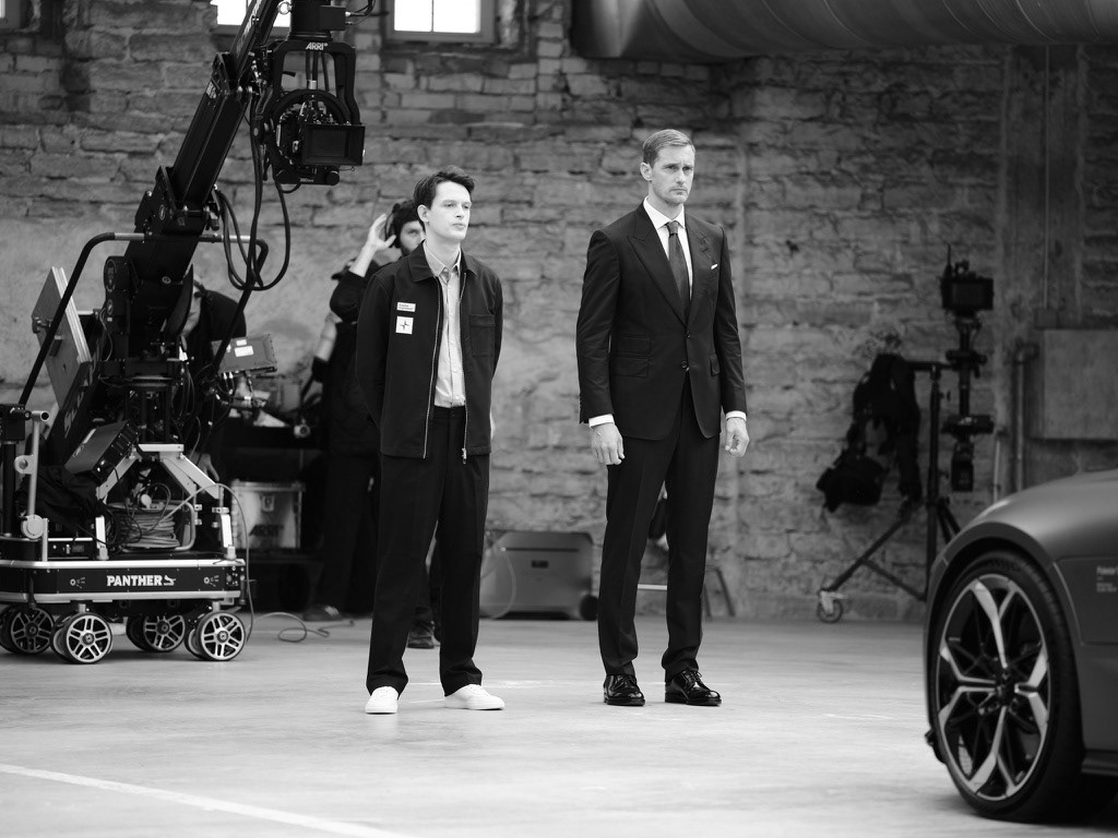 Polestar 5 film featuring Alexander Skarsgård