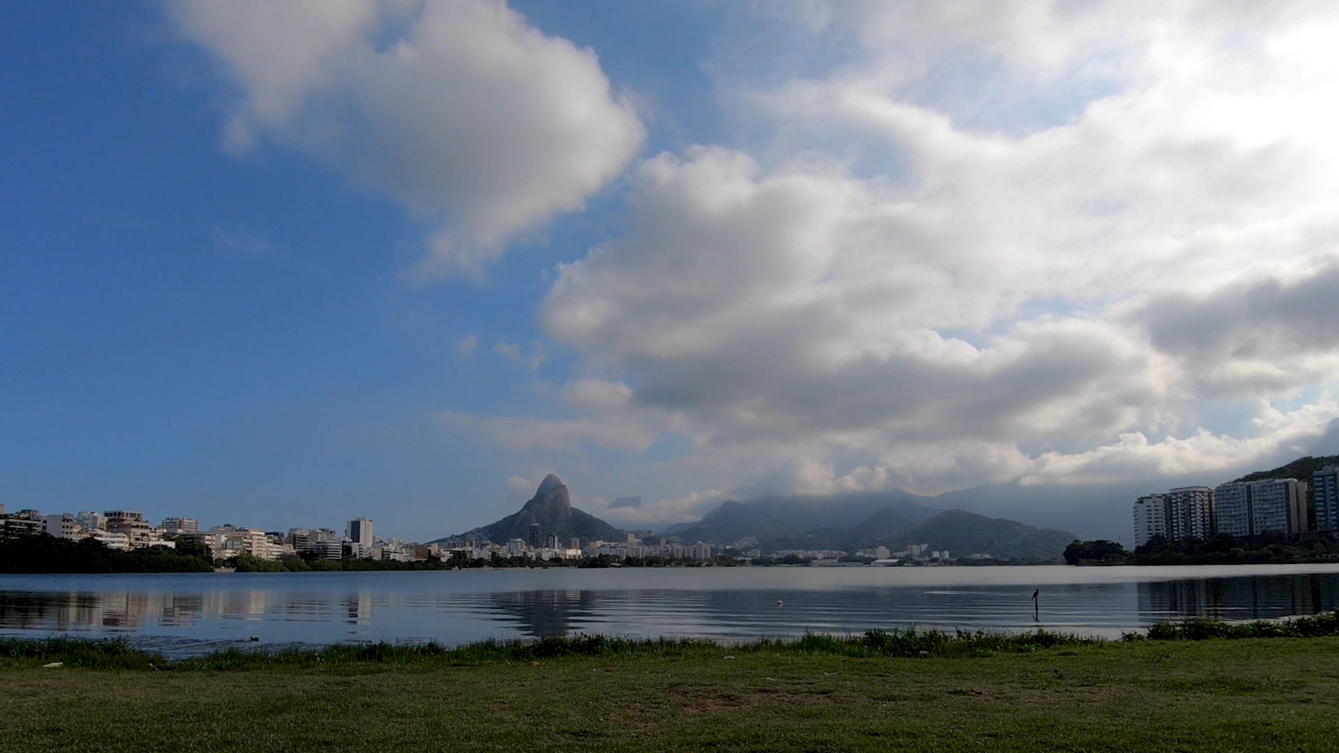 Lagoa Rodrigo de Freitas in Rio de Janeiro