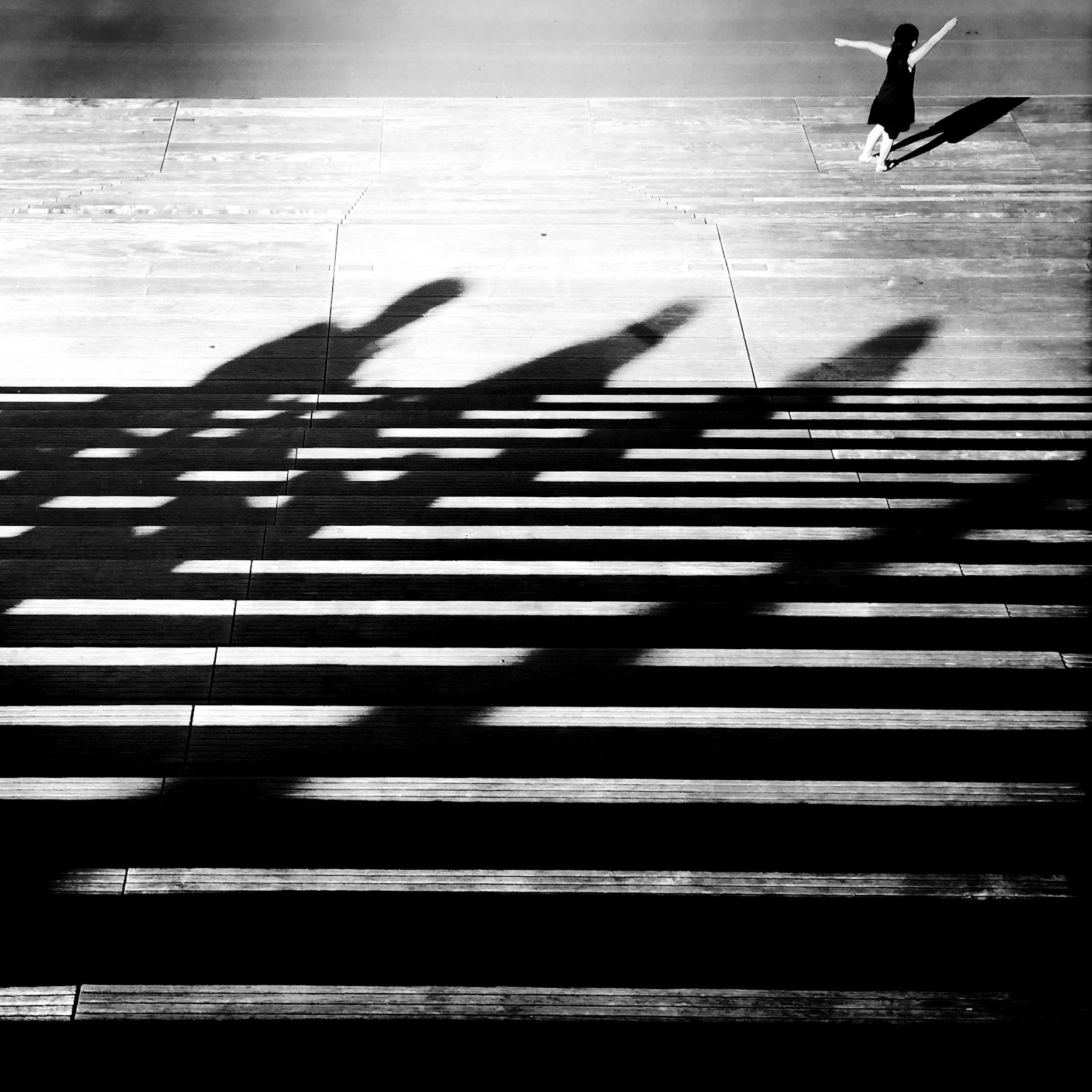 Stairs and Kid