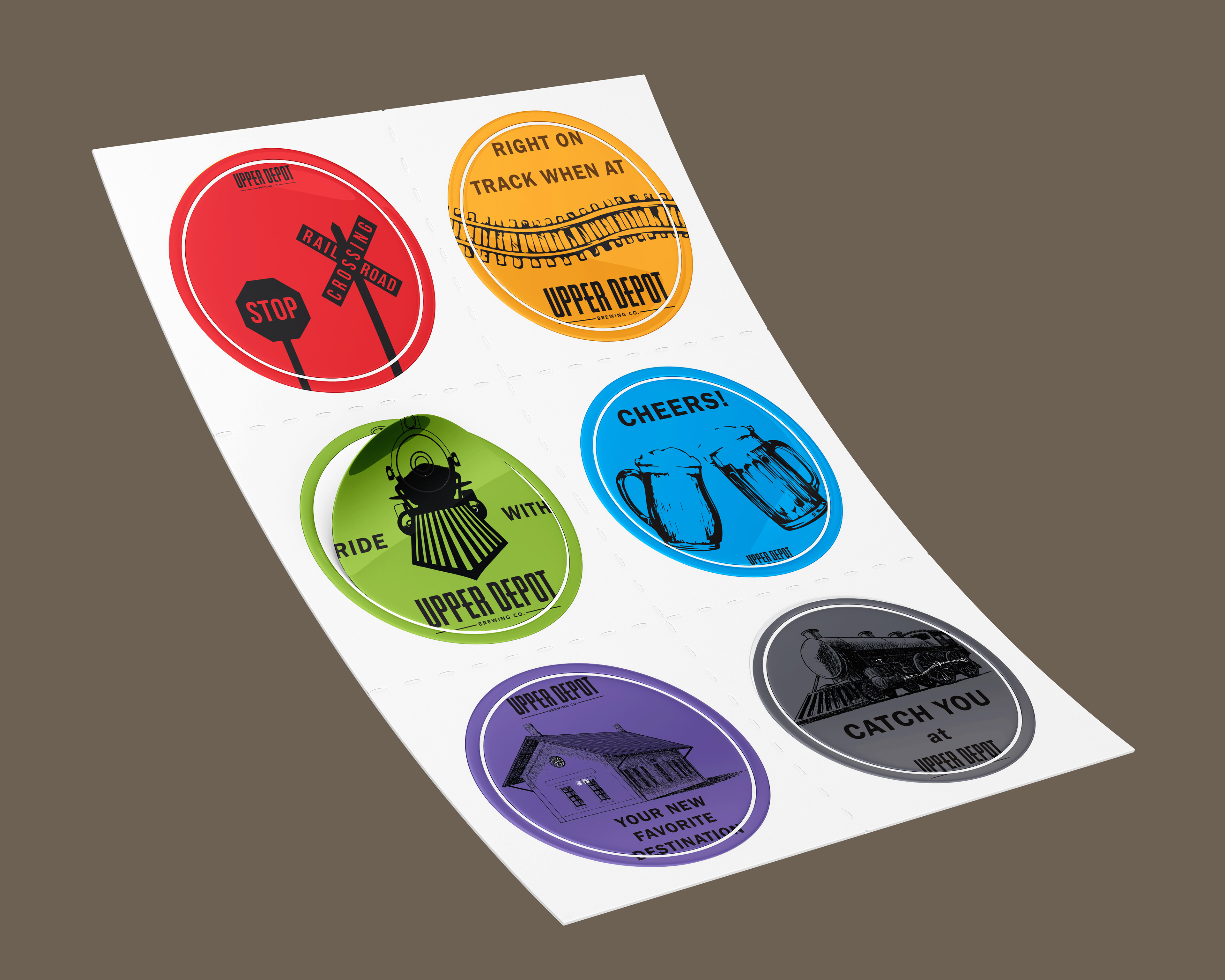 Colored Stickers