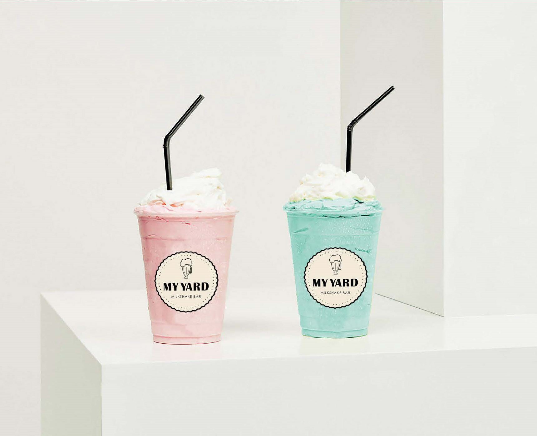 Strawberry & Cotton Candy Milkshake