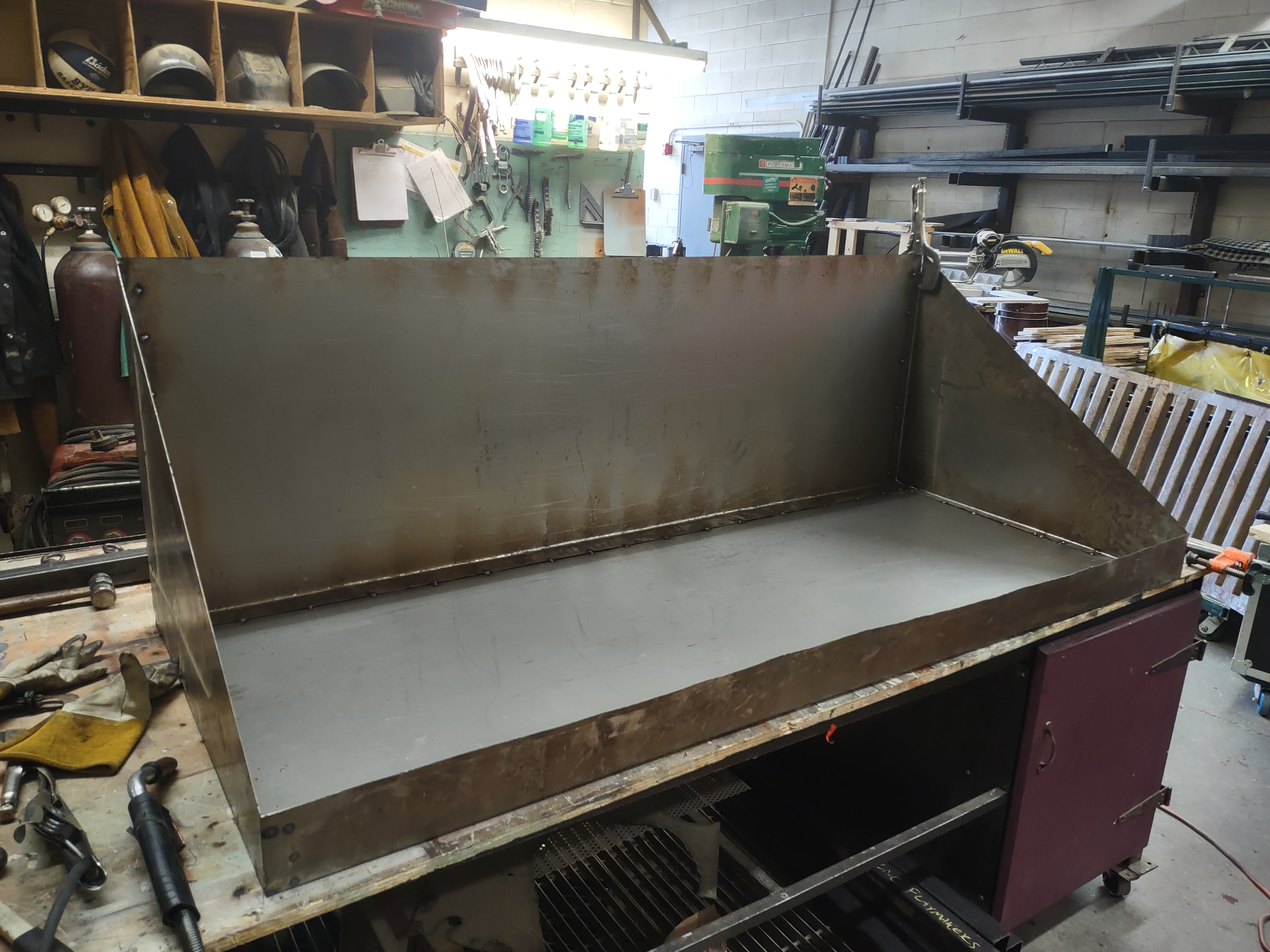 Vent Hood In Assembly