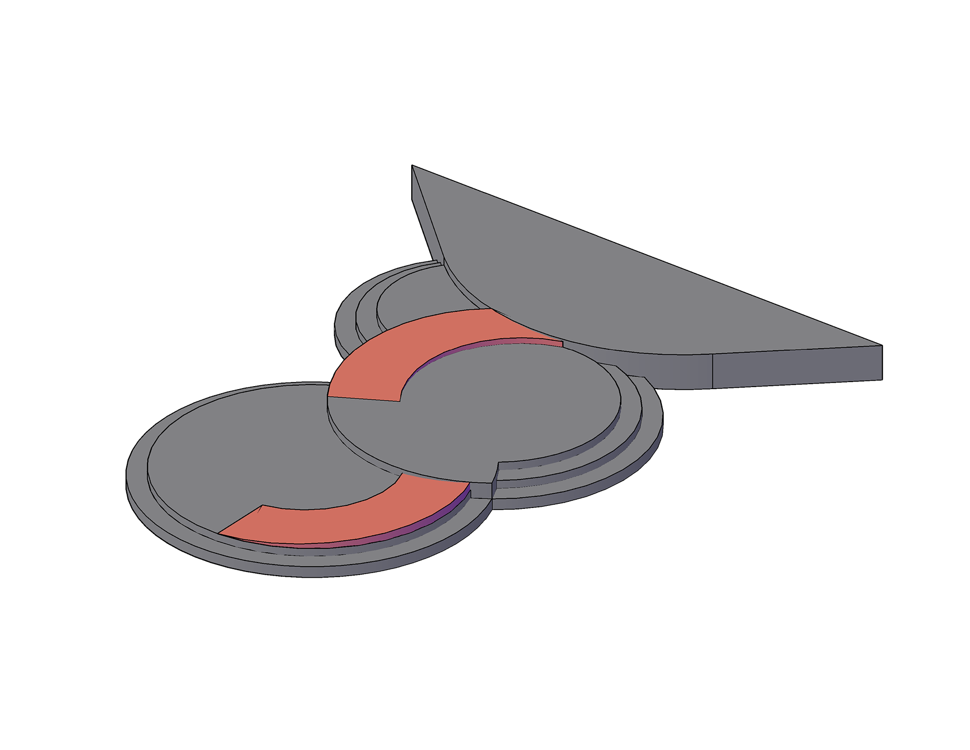 Worked closely with designer to integrate ramps late in process