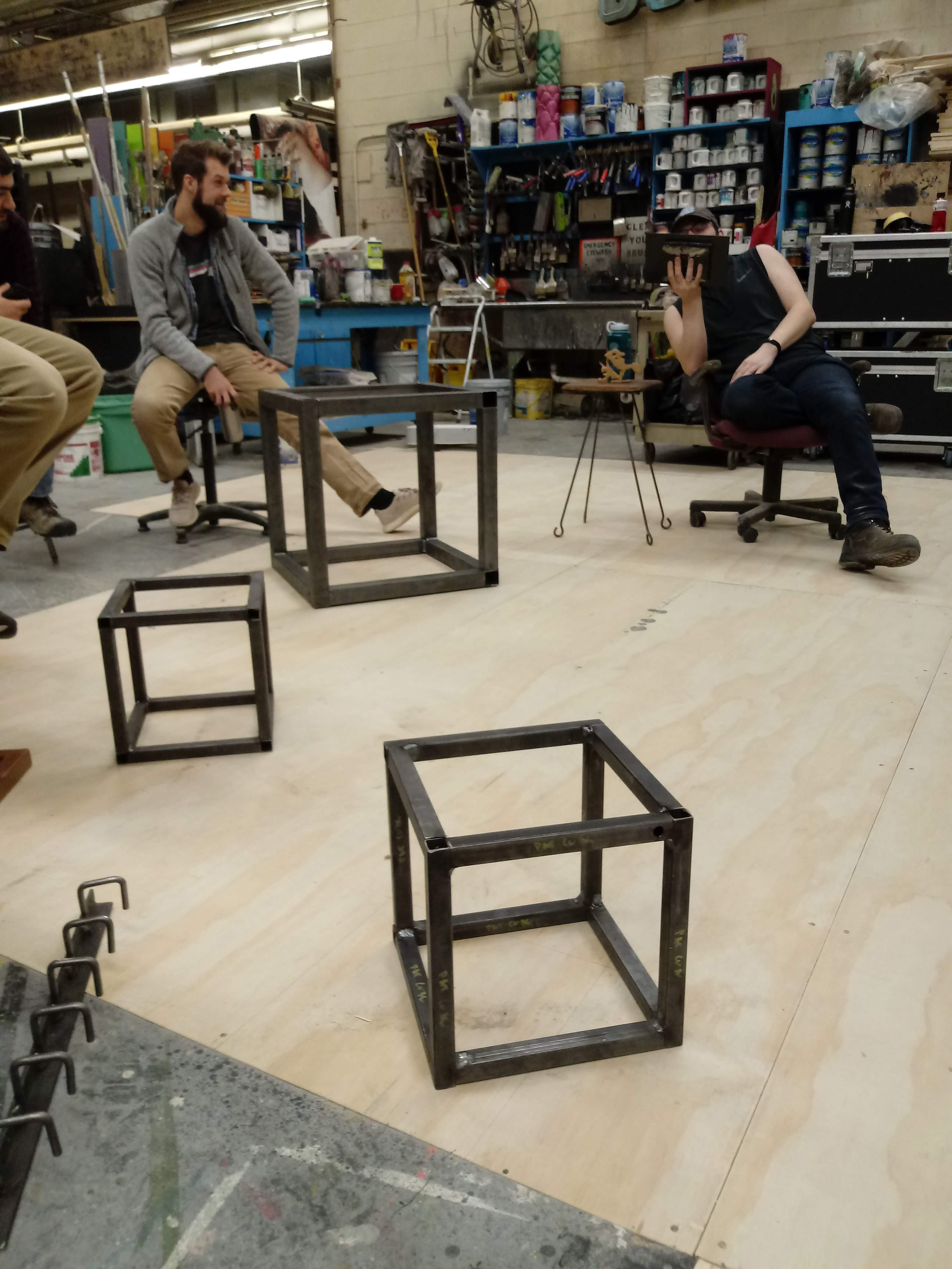MIG: Test of squareness and weld strength