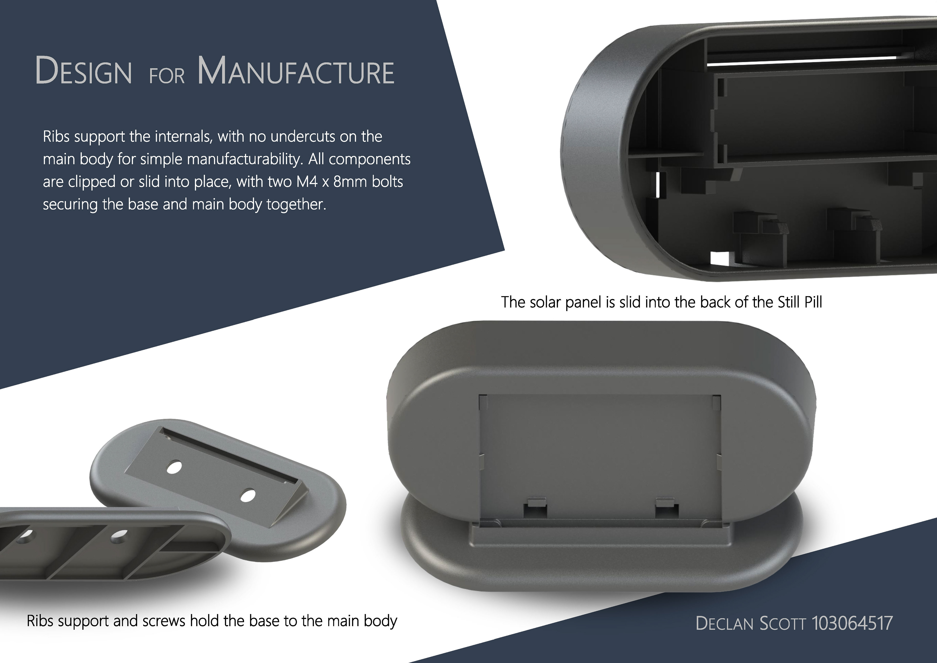 DECLAN SCOTT Still Pill Solar desk light