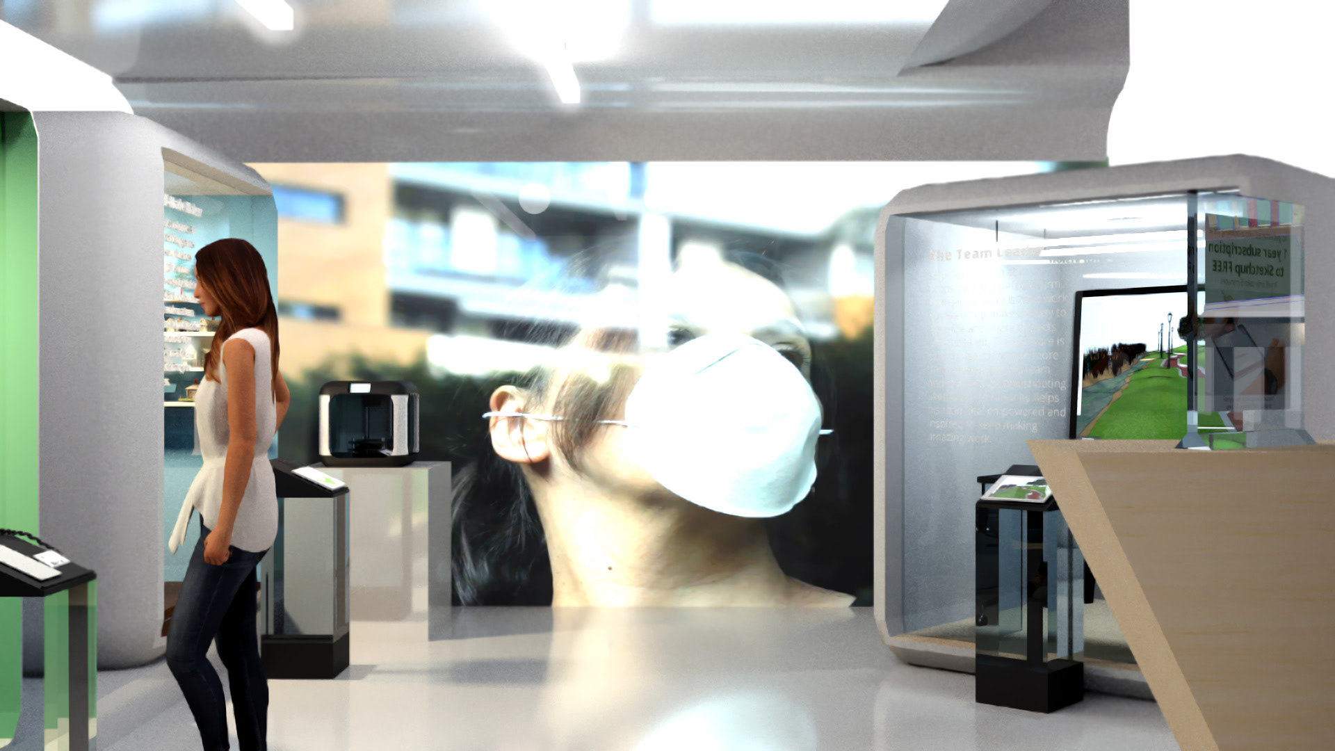Large Format Viewing Screen