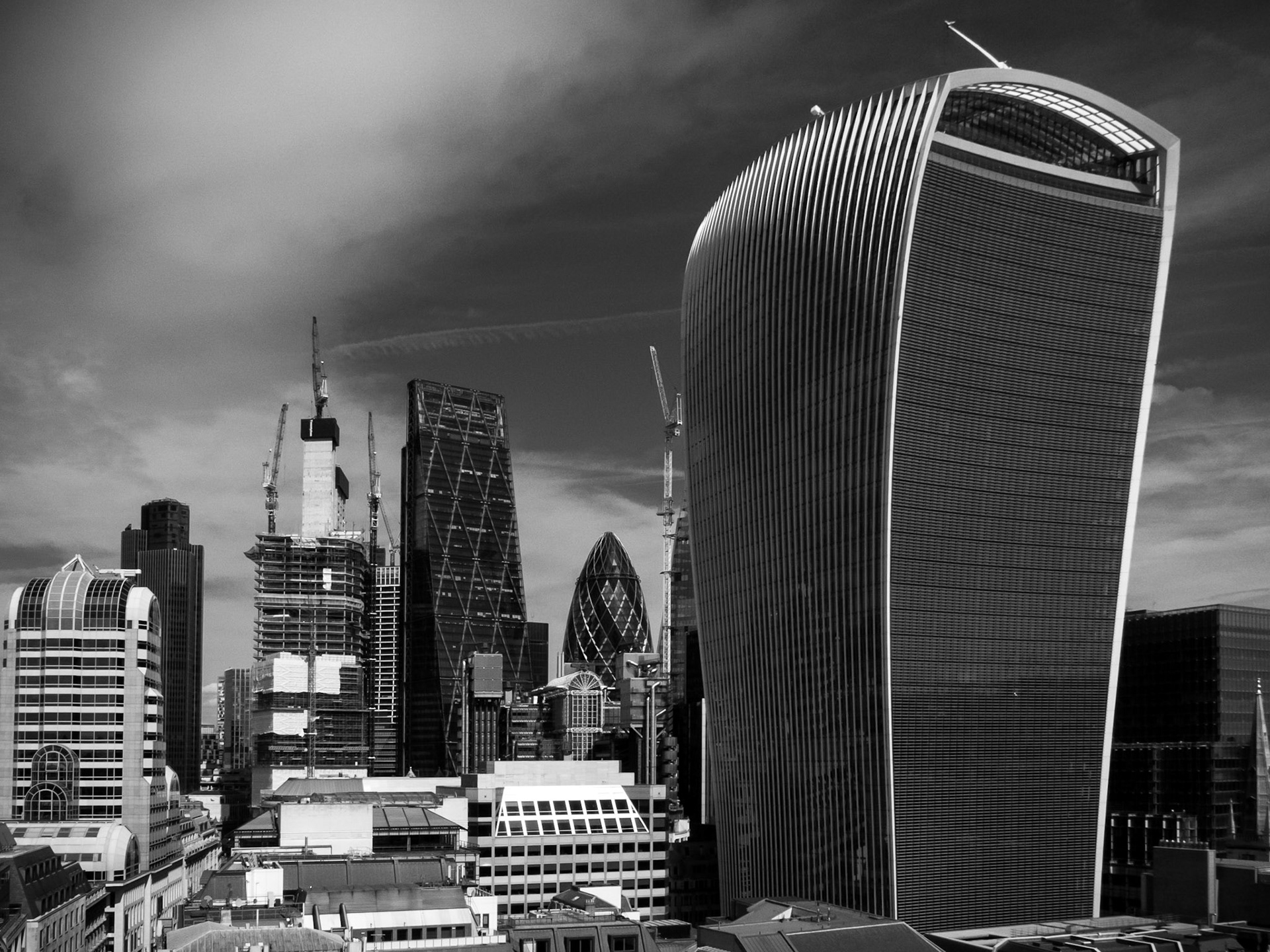 Walkie Talkie, Gherkin and Cheese Grater